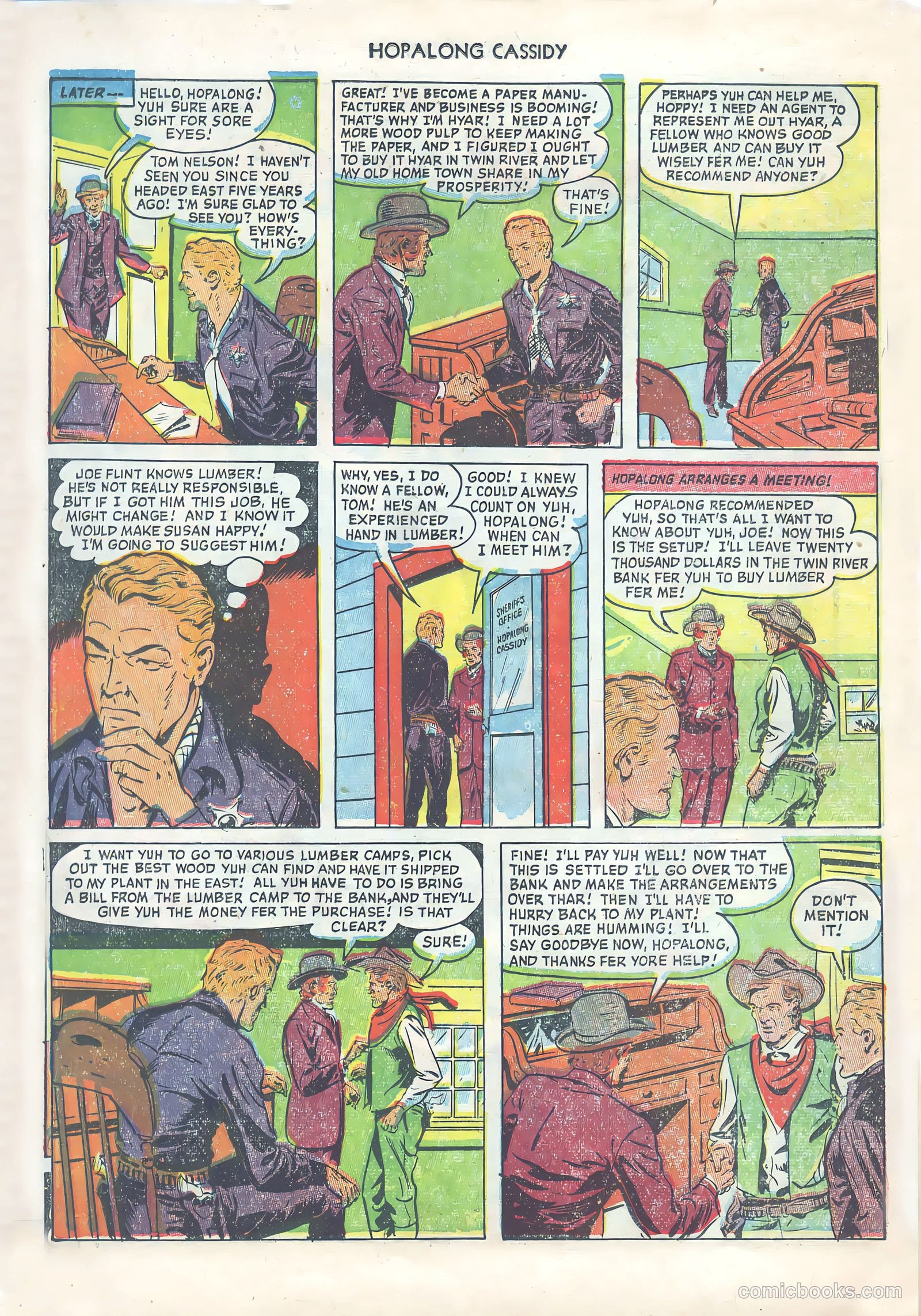 Hopalong Cassidy #75 (1953) — page 26 of 36