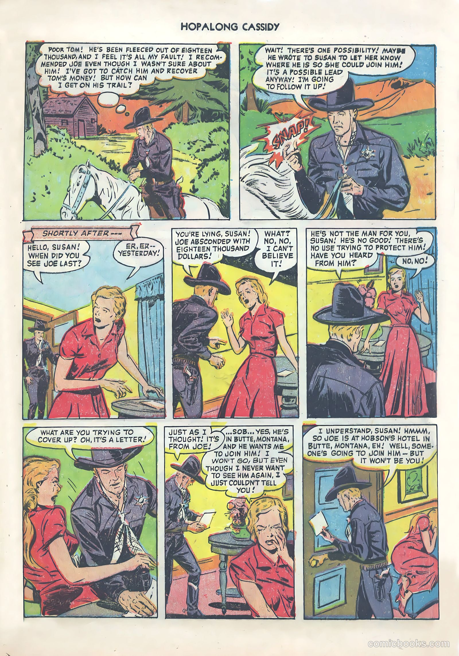 Hopalong Cassidy #75 (1953) — page 29 of 36