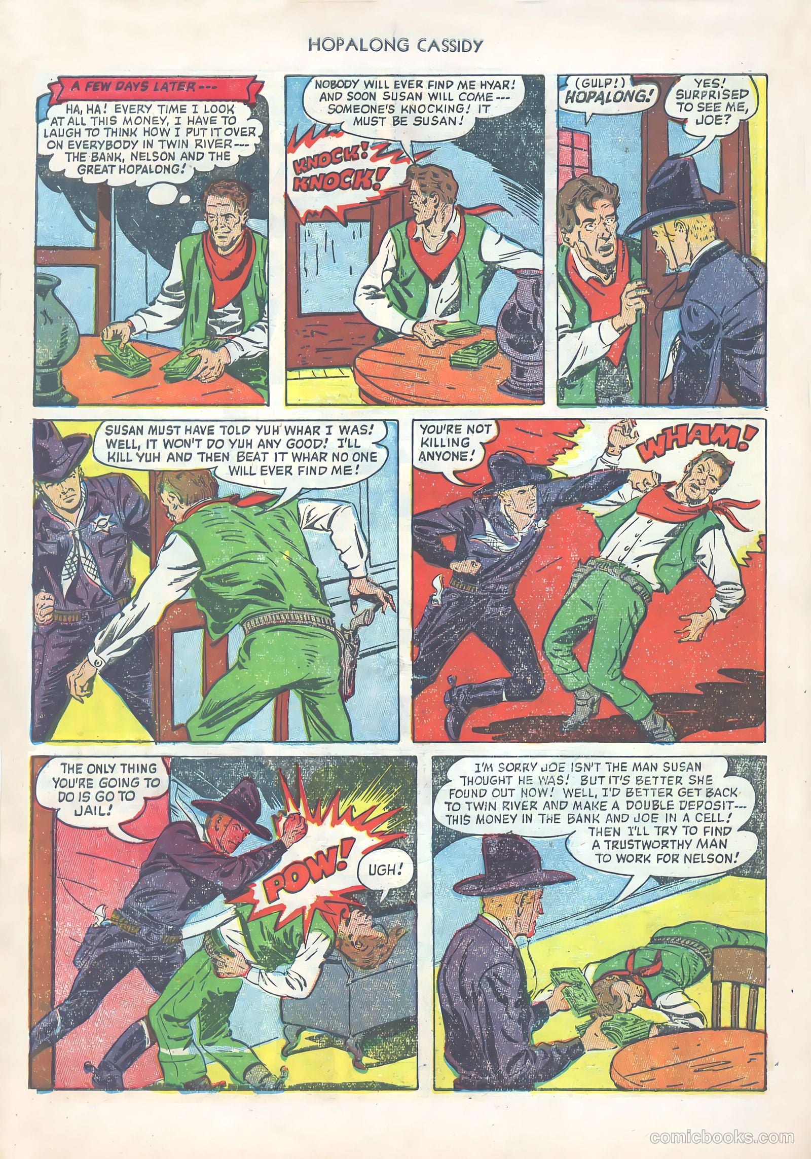 Hopalong Cassidy #75 (1953) — page 30 of 36