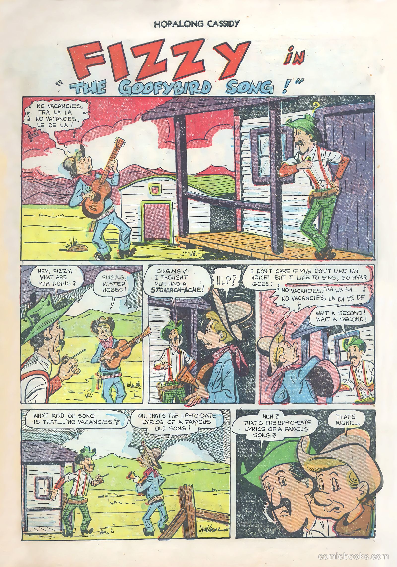 Hopalong Cassidy #75 (1953) — page 31 of 36