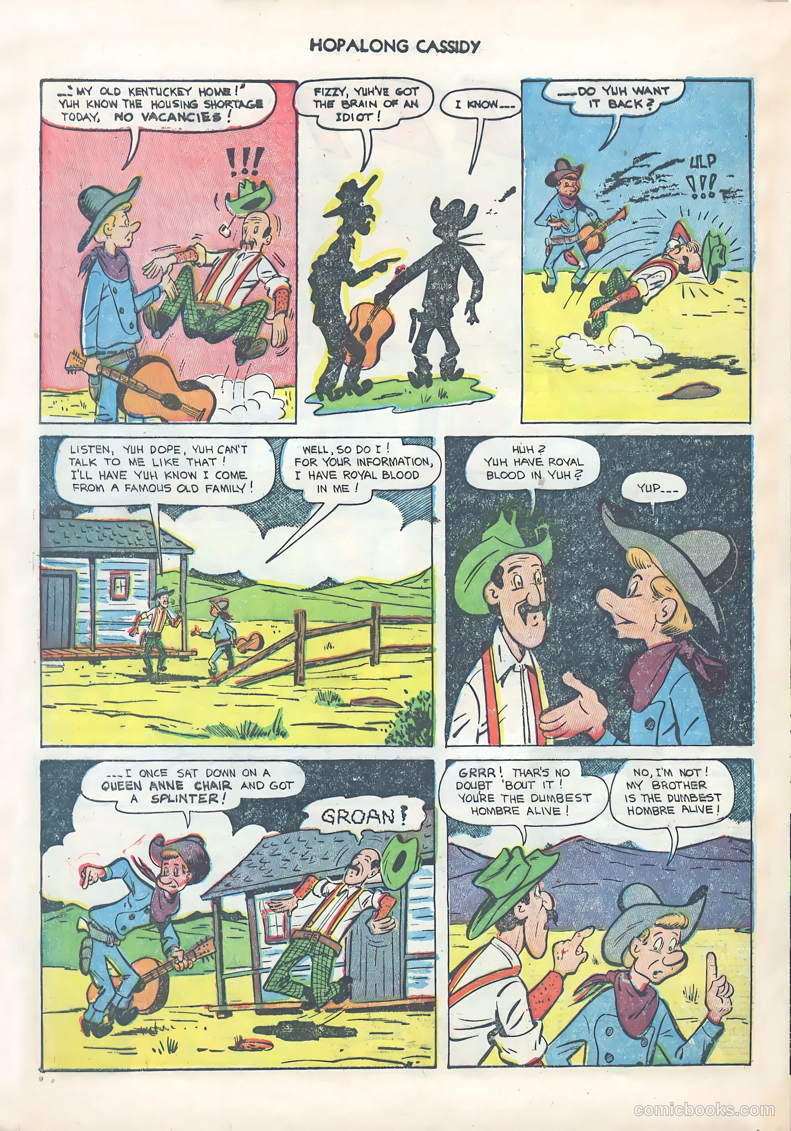 Hopalong Cassidy #75 (1953) — page 32 of 36