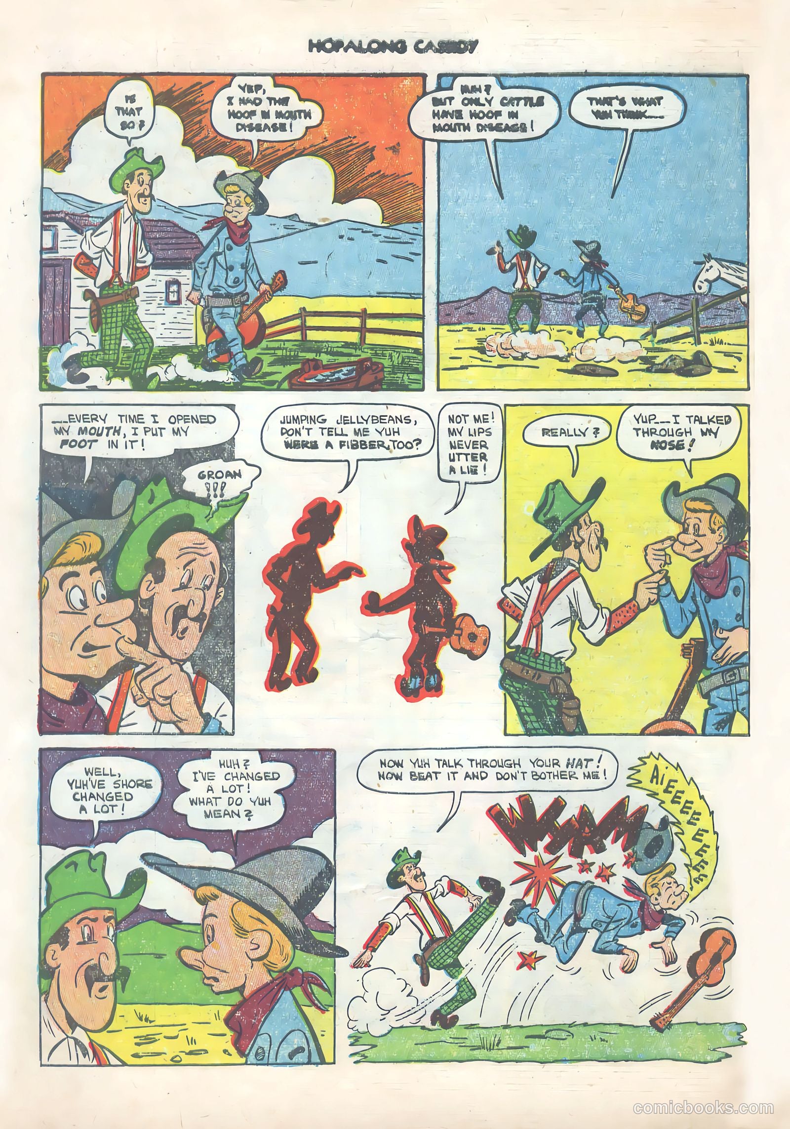 Hopalong Cassidy #75 (1953) — page 34 of 36