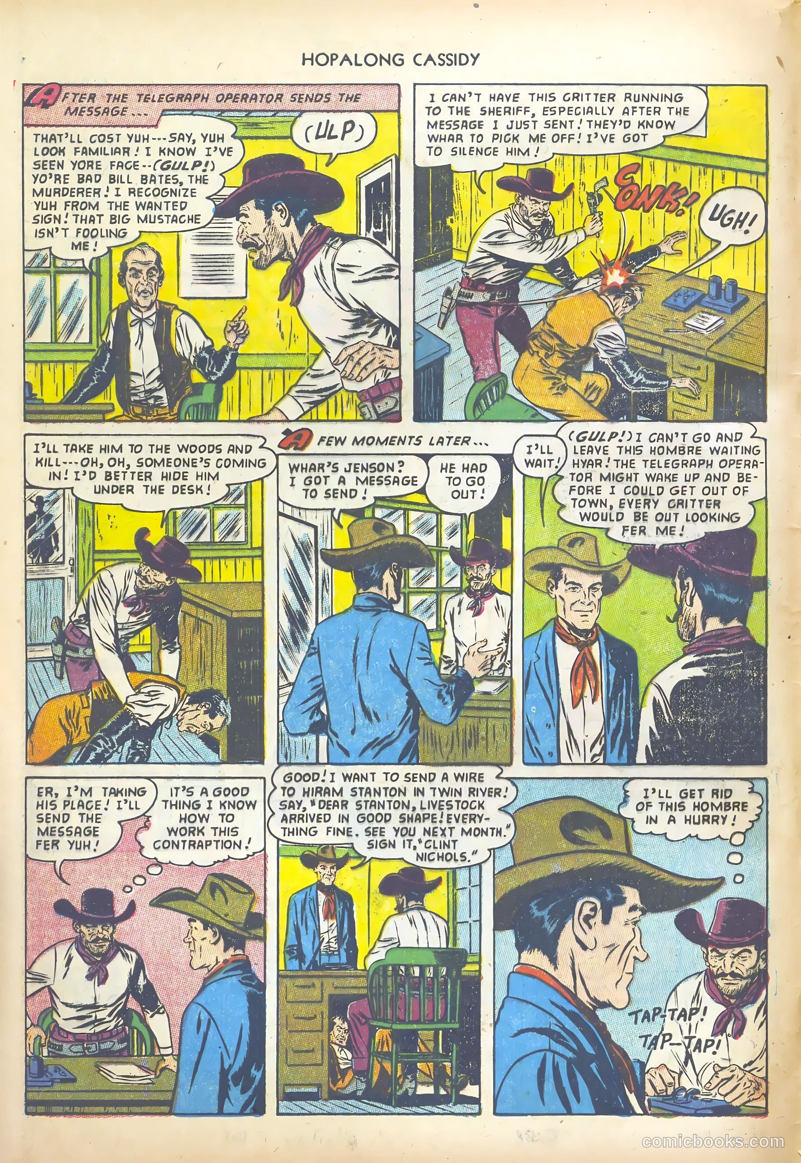 Hopalong Cassidy #76 (1953) — page 4 of 36