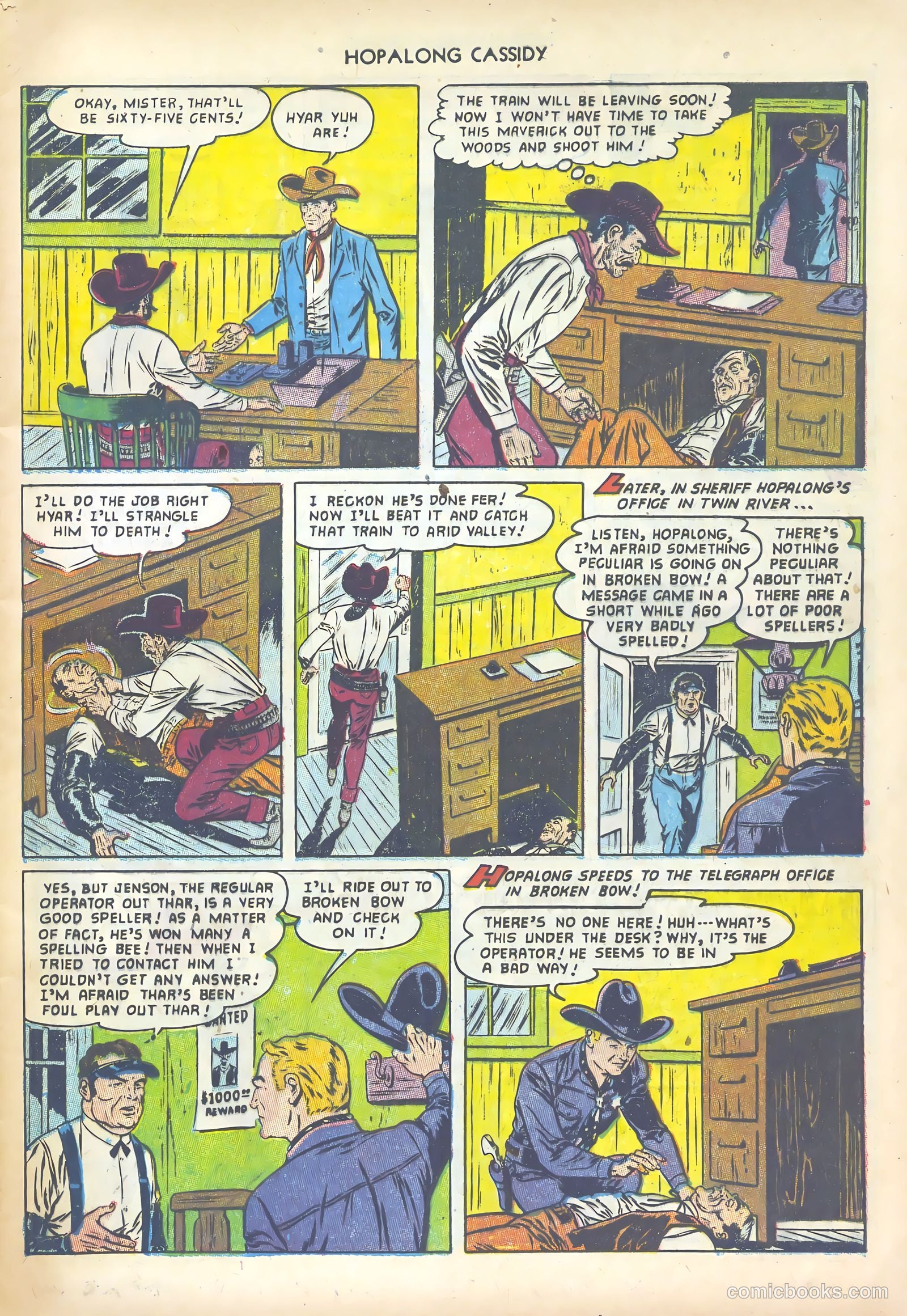 Hopalong Cassidy #76 (1953) — page 5 of 36