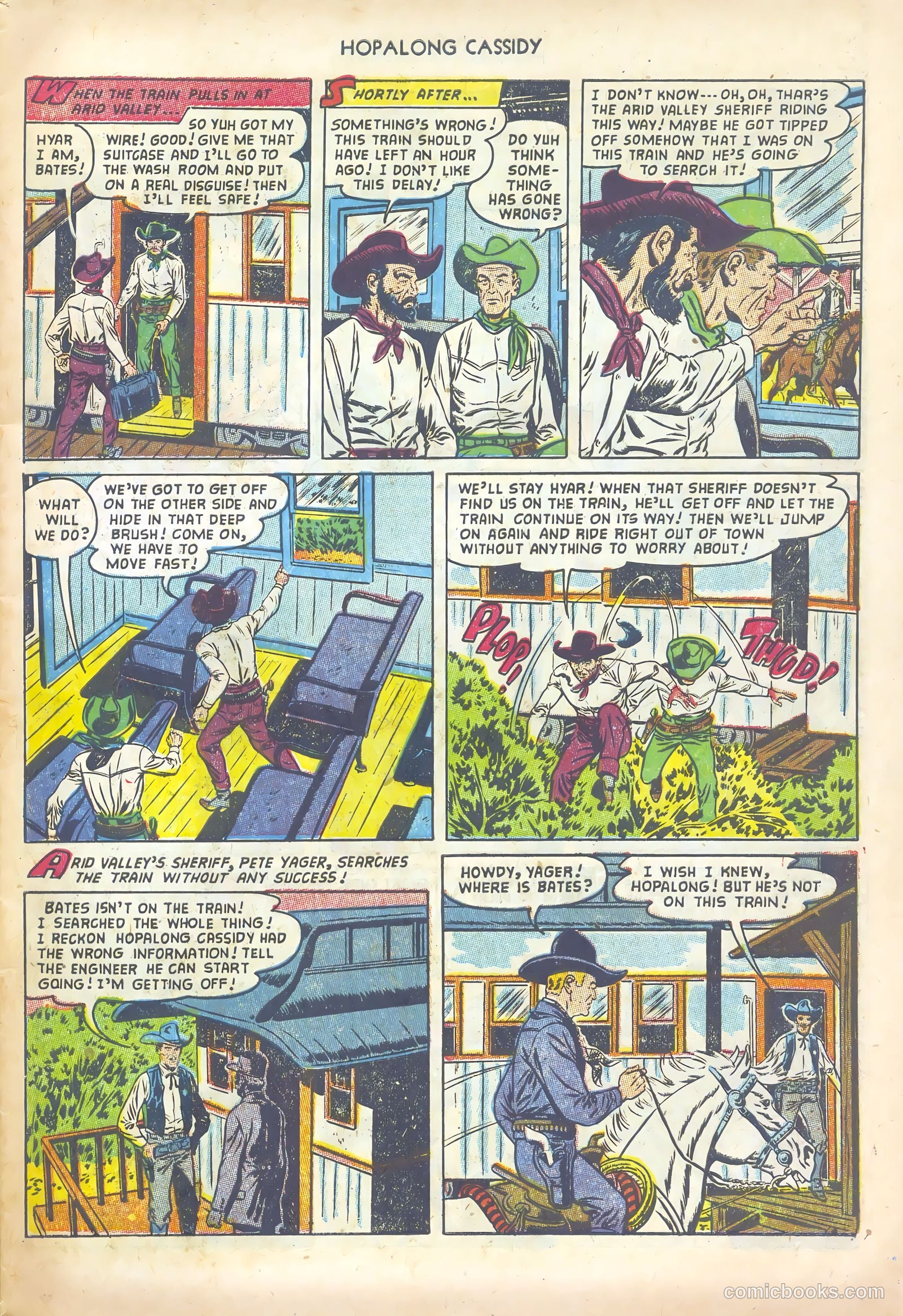 Hopalong Cassidy #76 (1953) — page 7 of 36