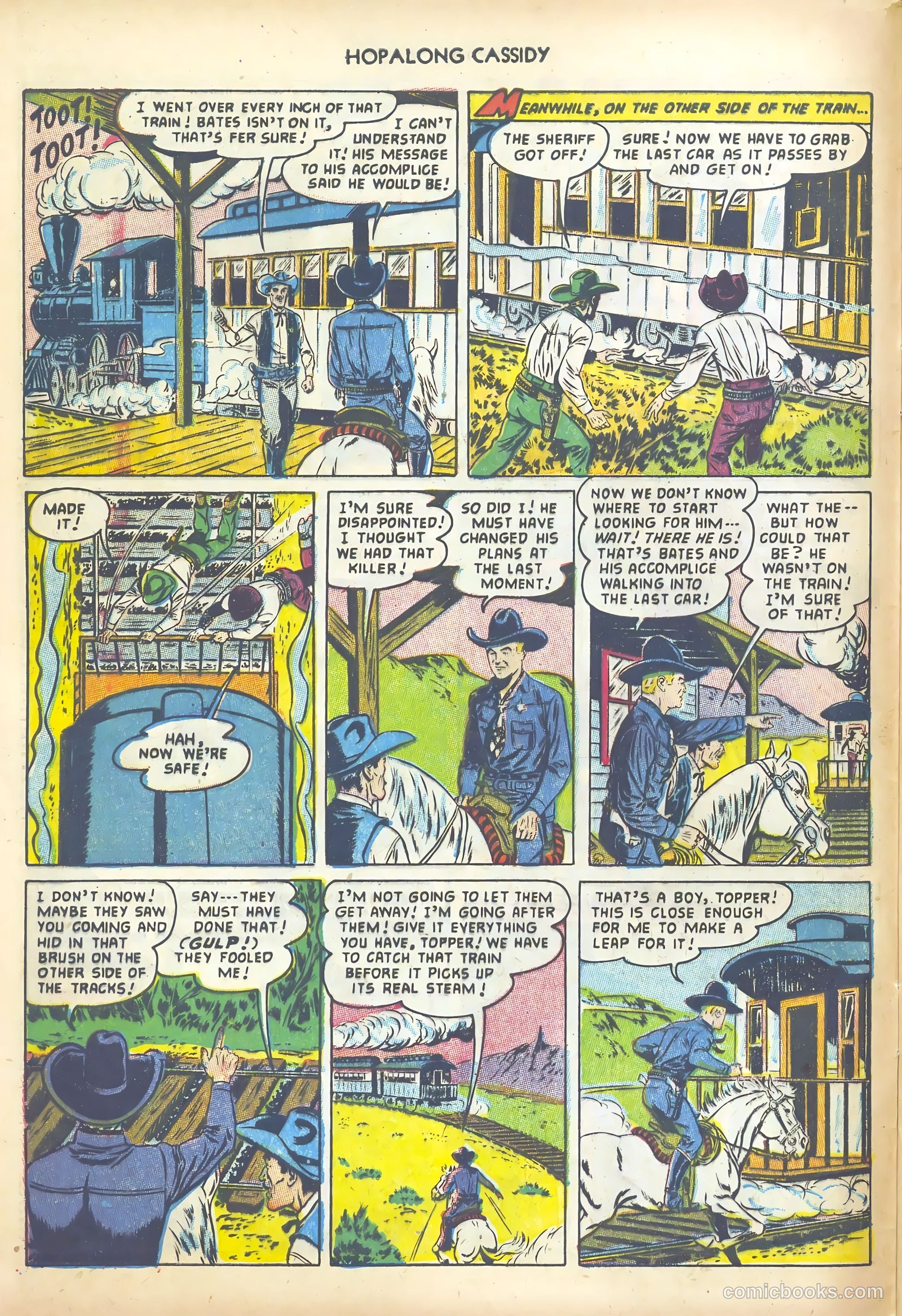 Hopalong Cassidy #76 (1953) — page 8 of 36