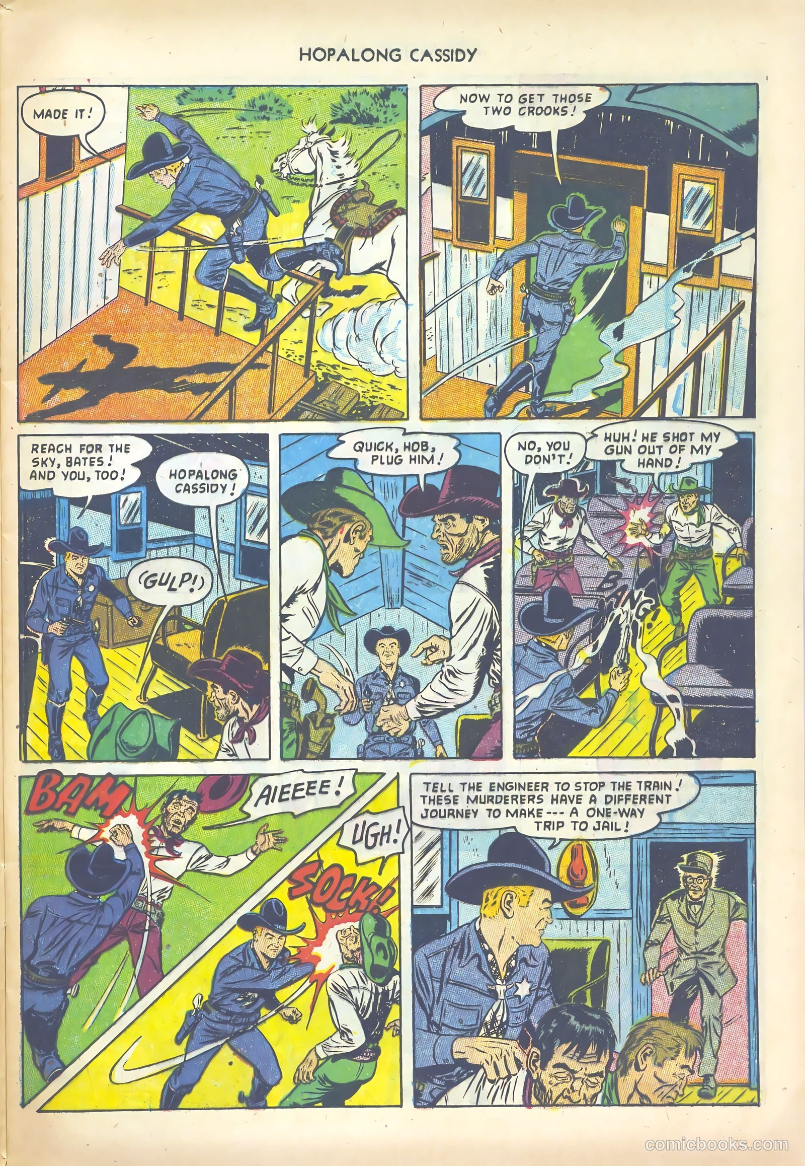 Hopalong Cassidy #76 (1953) — page 9 of 36