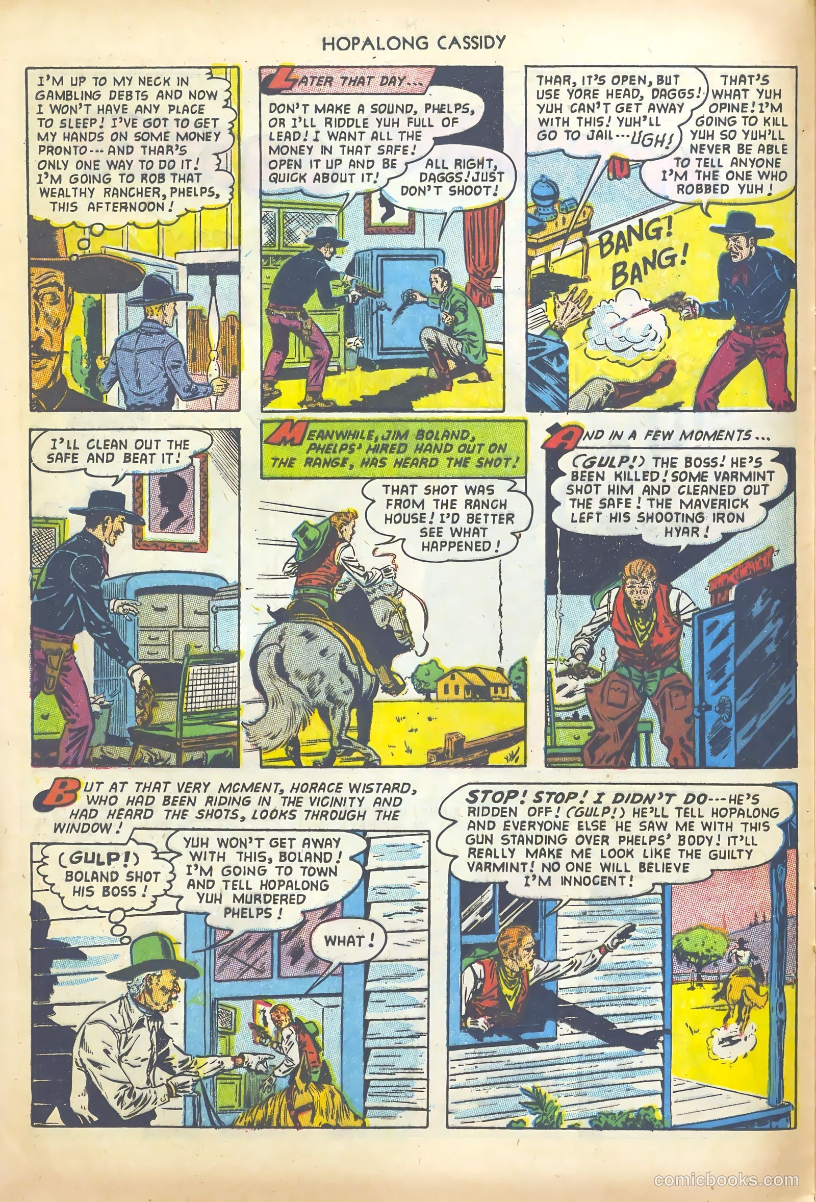 Hopalong Cassidy #76 (1953) — page 12 of 36
