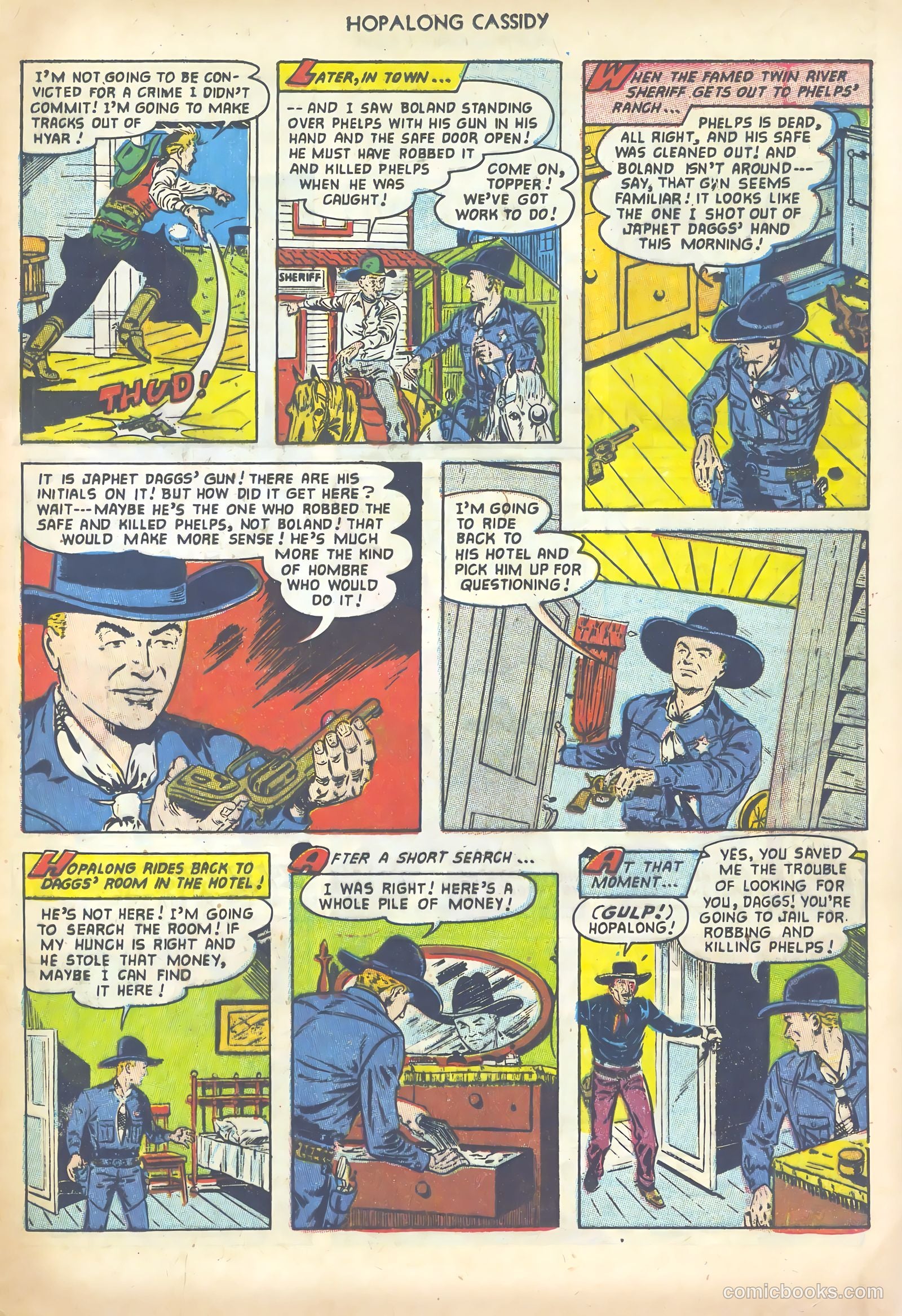 Hopalong Cassidy #76 (1953) — page 13 of 36