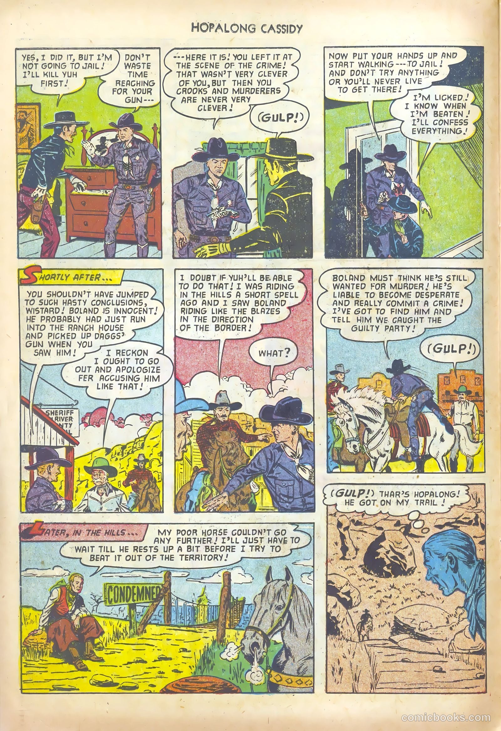 Hopalong Cassidy #76 (1953) — page 14 of 36