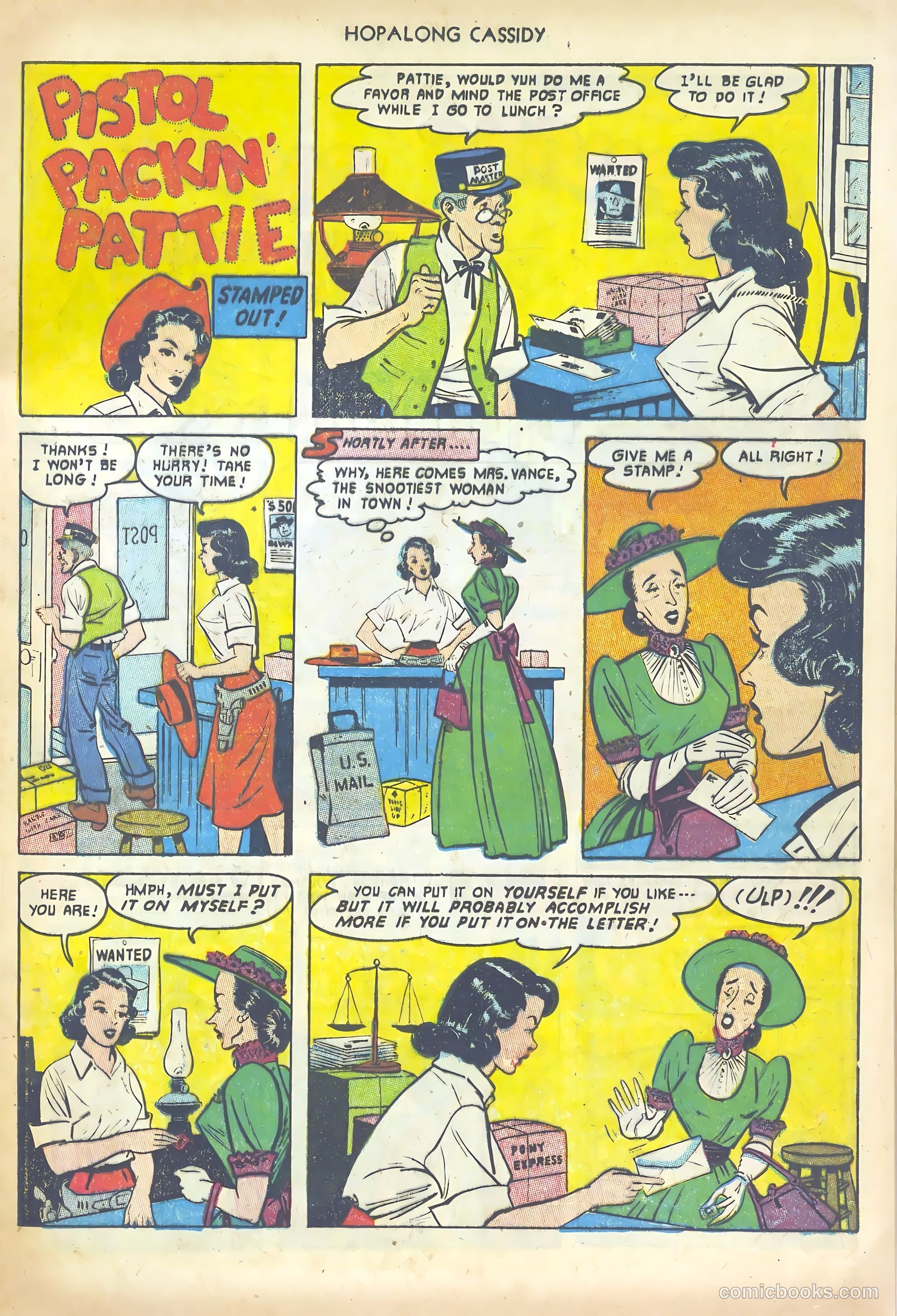 Hopalong Cassidy #76 (1953) — page 17 of 36