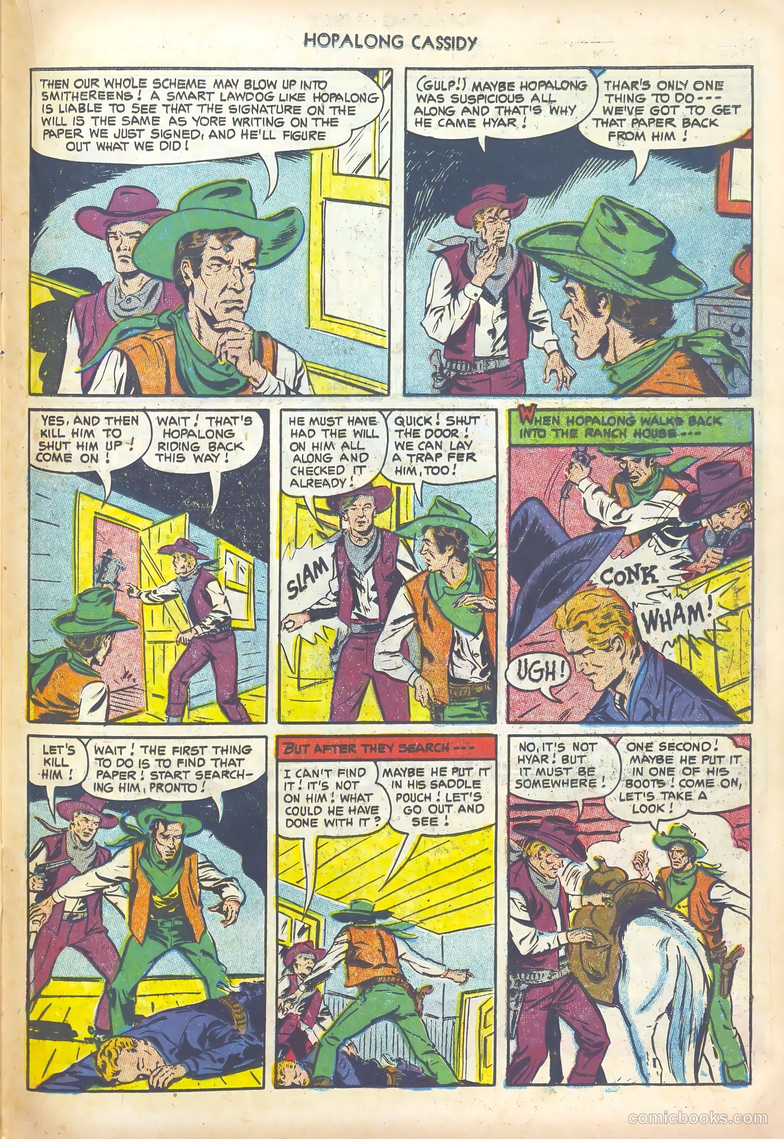 Hopalong Cassidy #76 (1953) — page 23 of 36