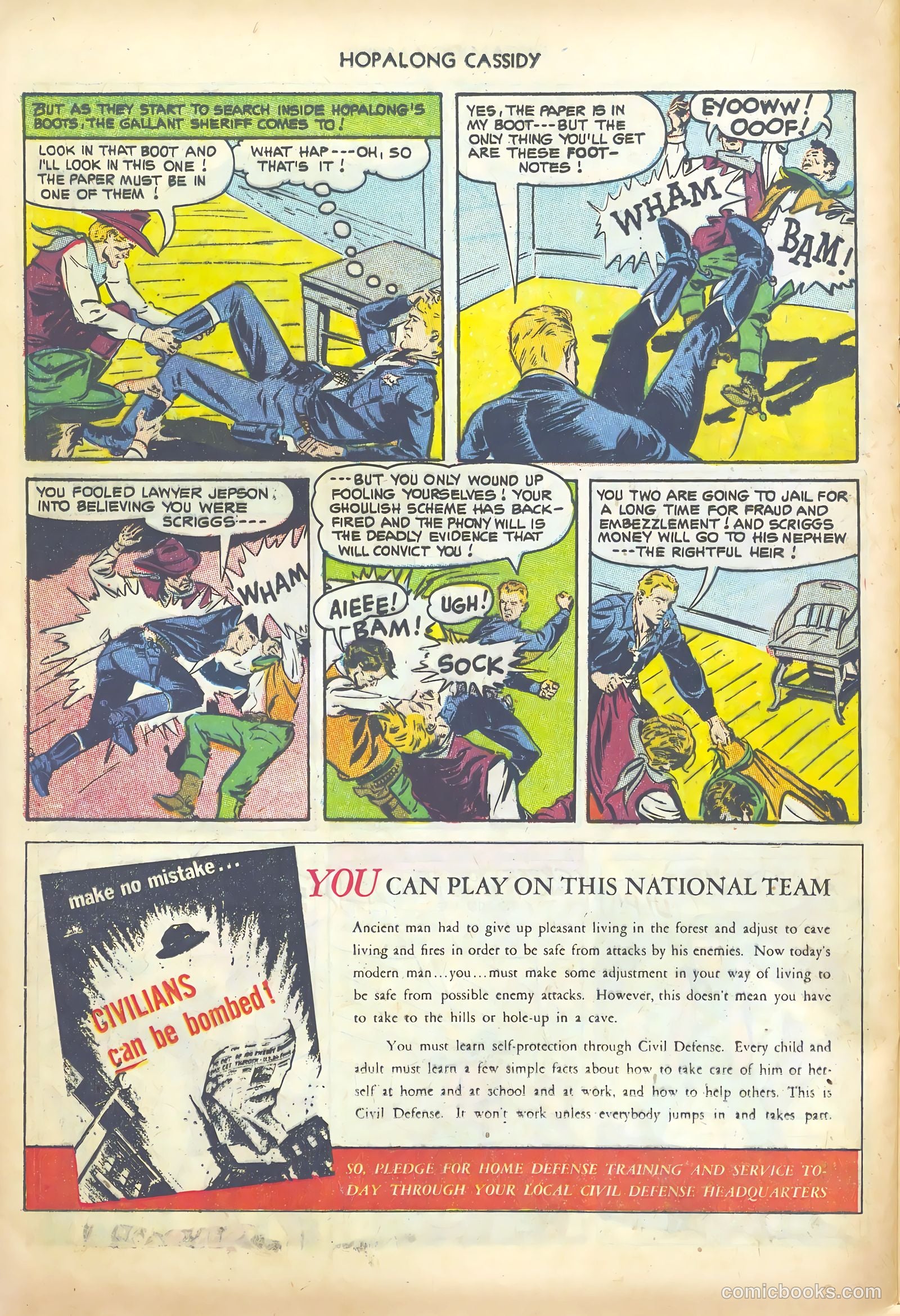 Hopalong Cassidy #76 (1953) — page 24 of 36