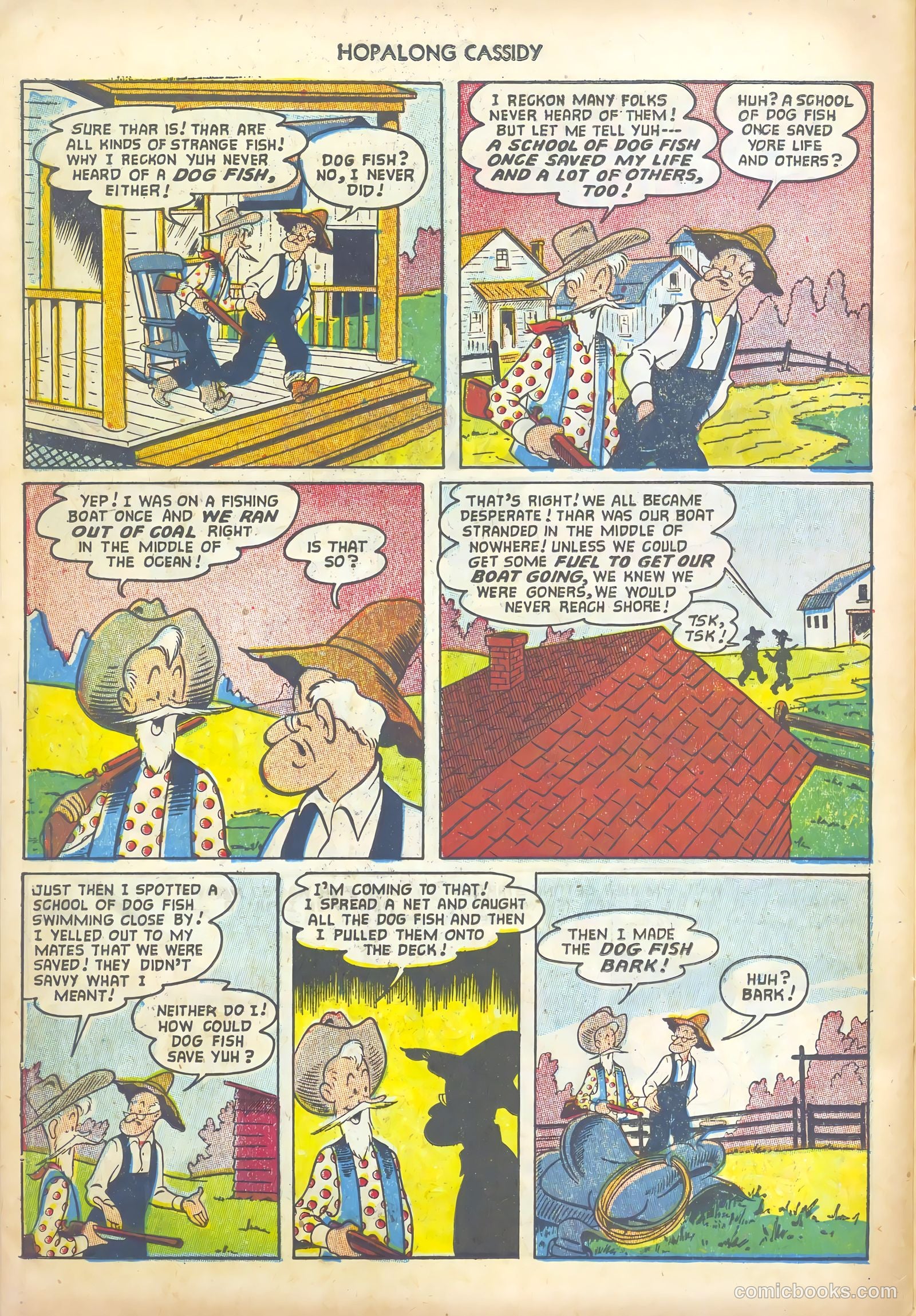 Hopalong Cassidy #76 (1953) — page 26 of 36