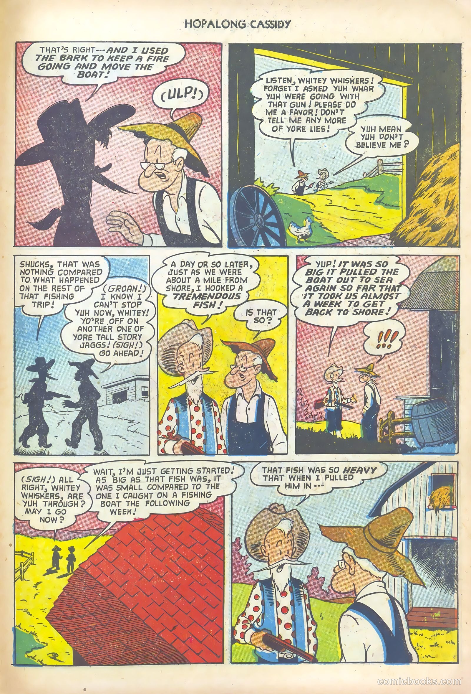 Hopalong Cassidy #76 (1953) — page 27 of 36