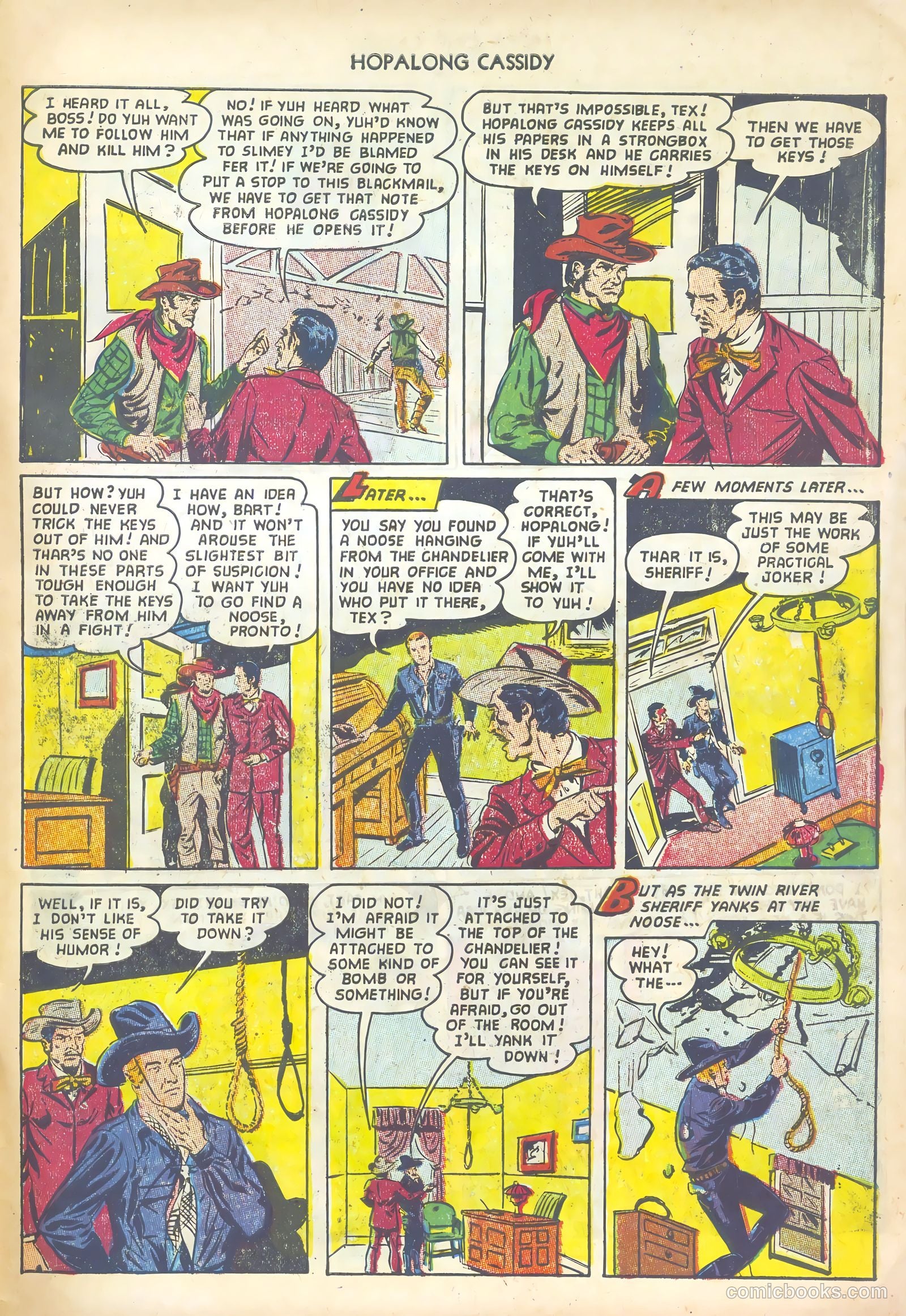 Hopalong Cassidy #76 (1953) — page 31 of 36