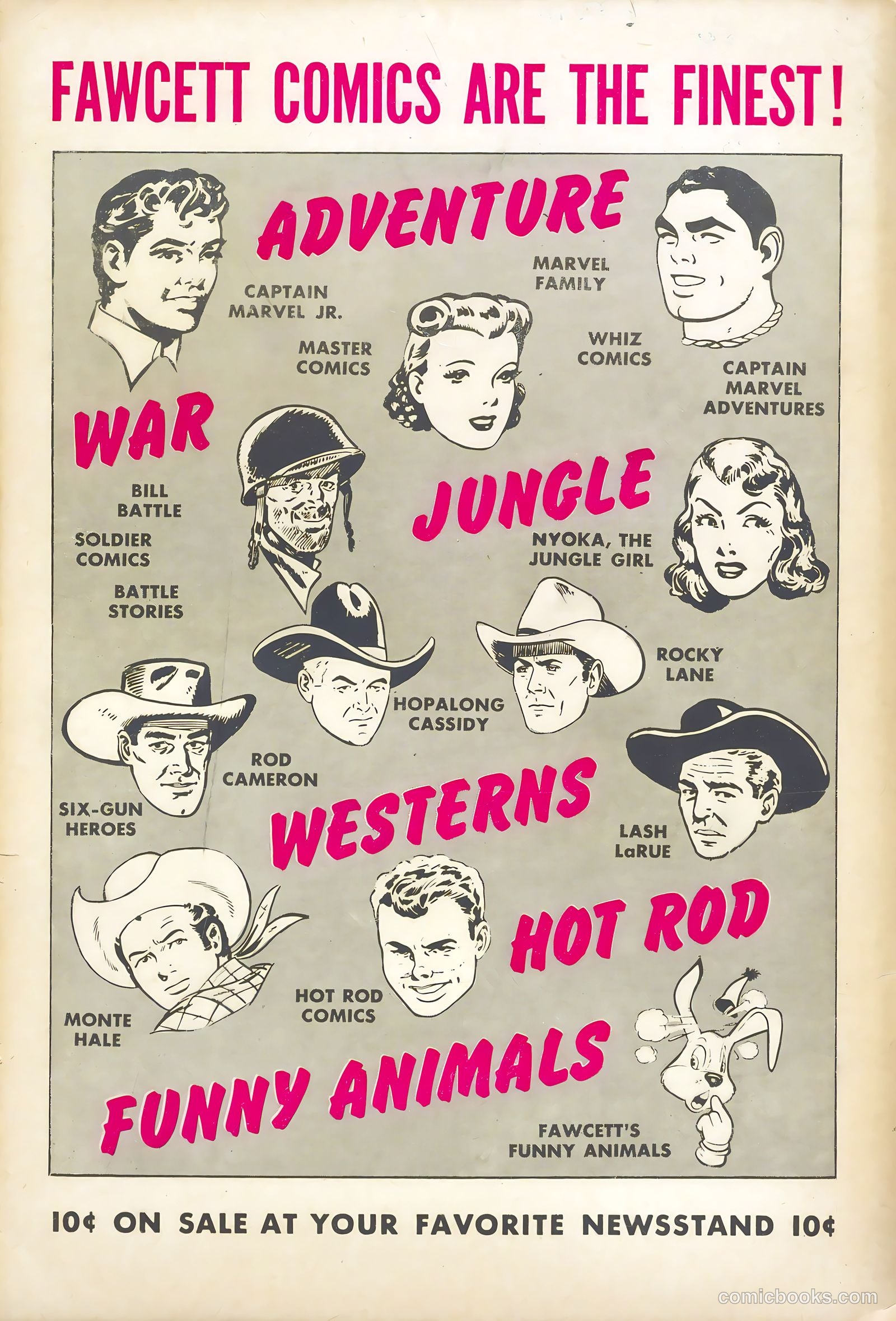 Hopalong Cassidy #76 (1953) — page 36 of 36