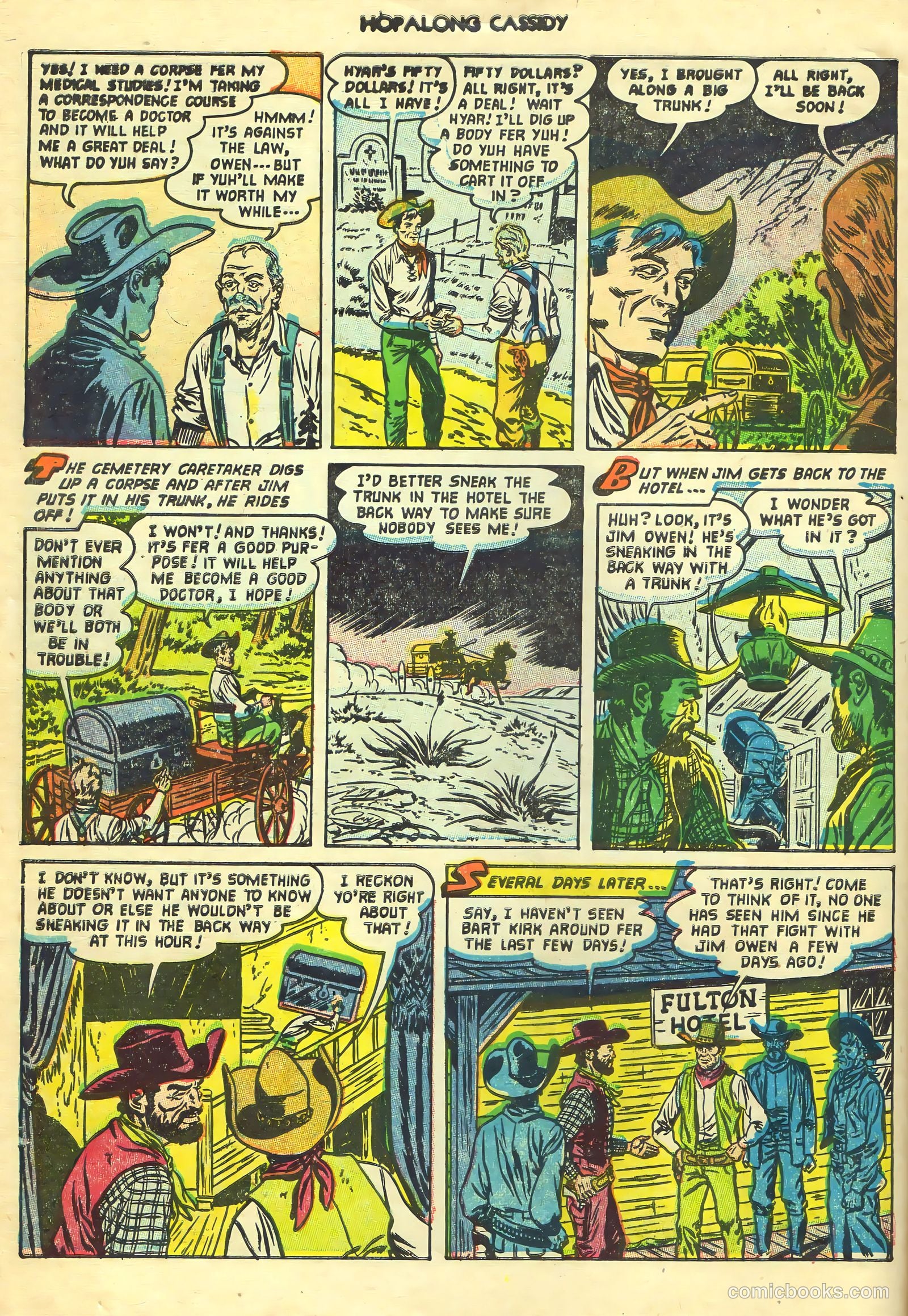 Hopalong Cassidy #77 (1953) — page 6 of 36
