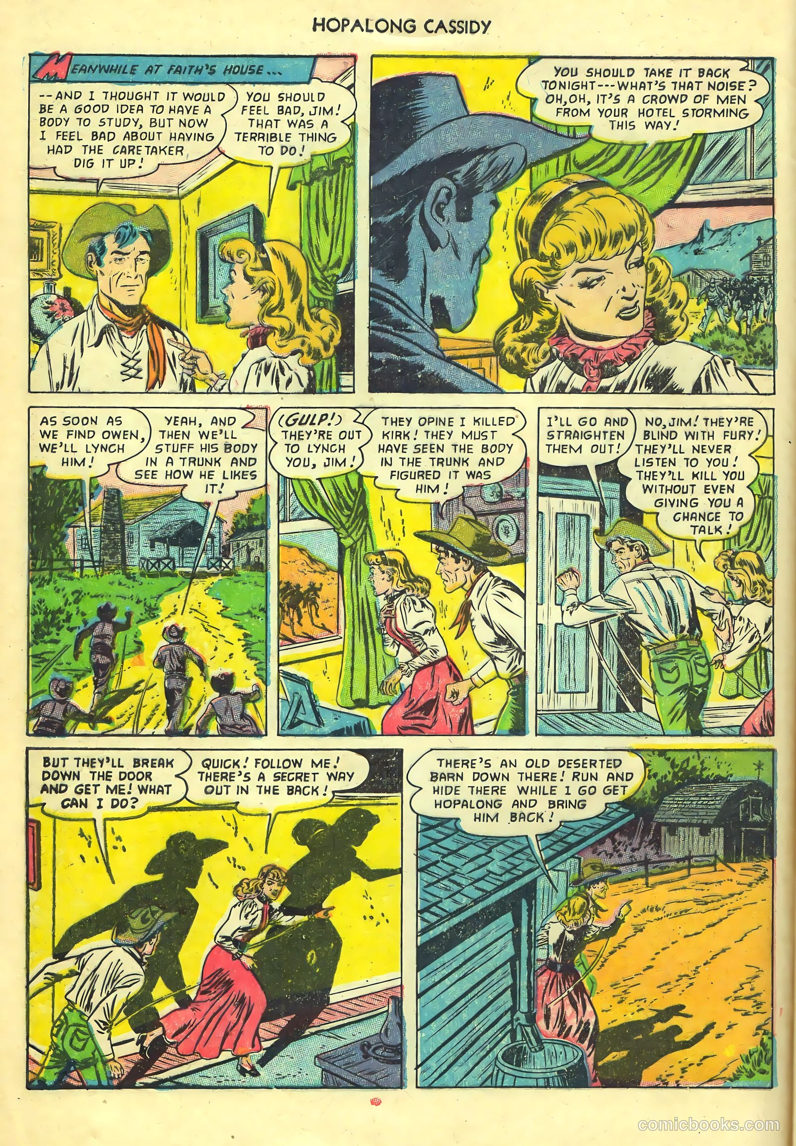 Hopalong Cassidy #77 (1953) — page 8 of 36