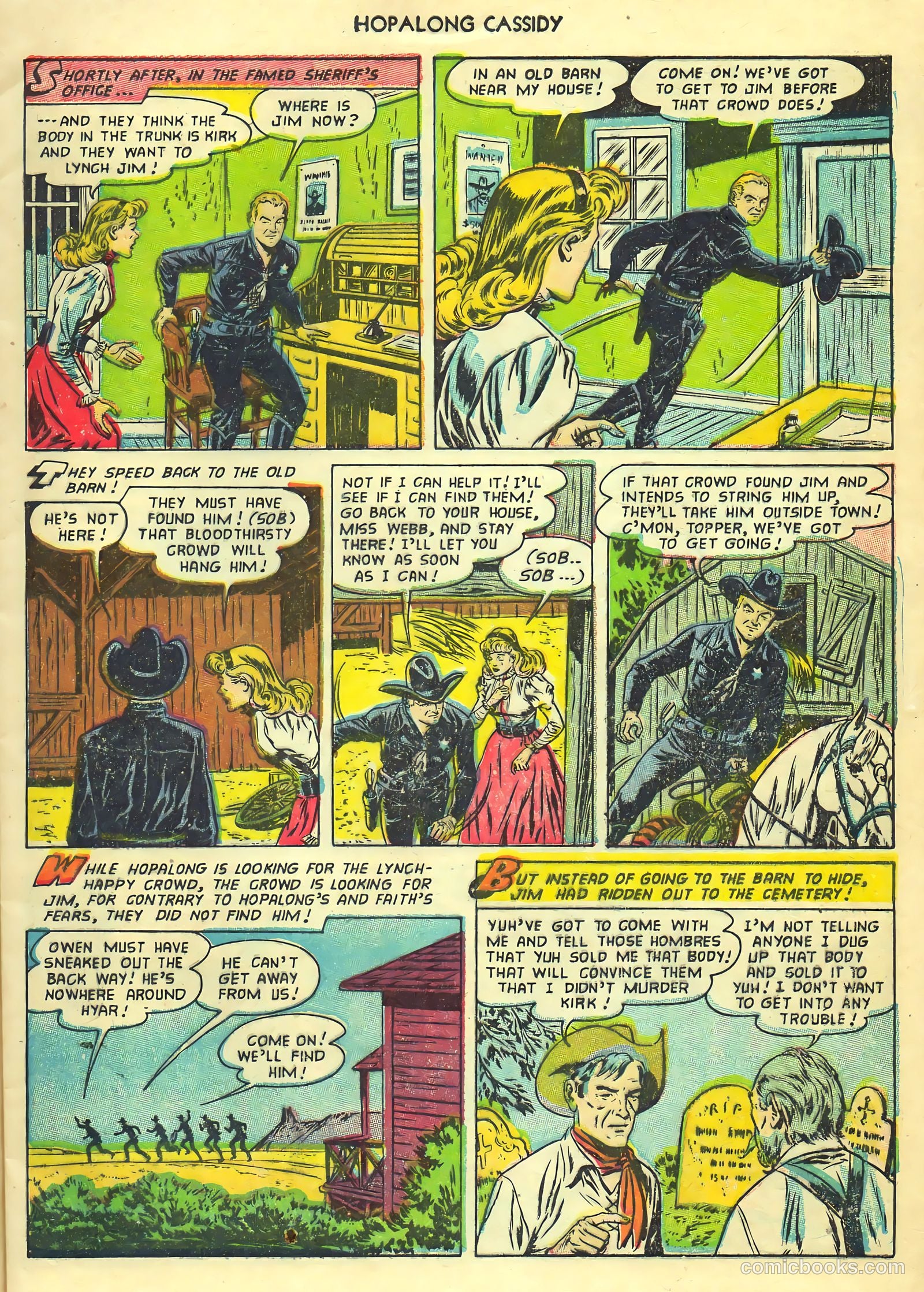 Hopalong Cassidy #77 (1953) — page 9 of 36
