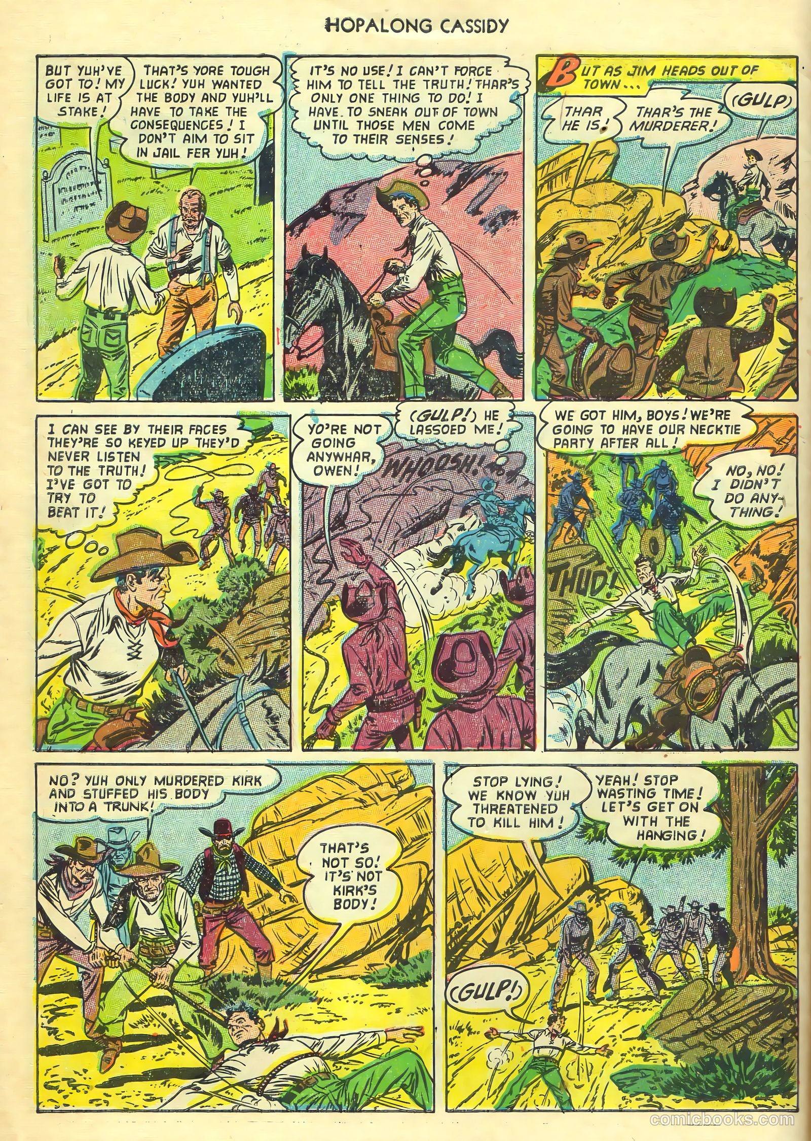 Hopalong Cassidy #77 (1953) — page 10 of 36