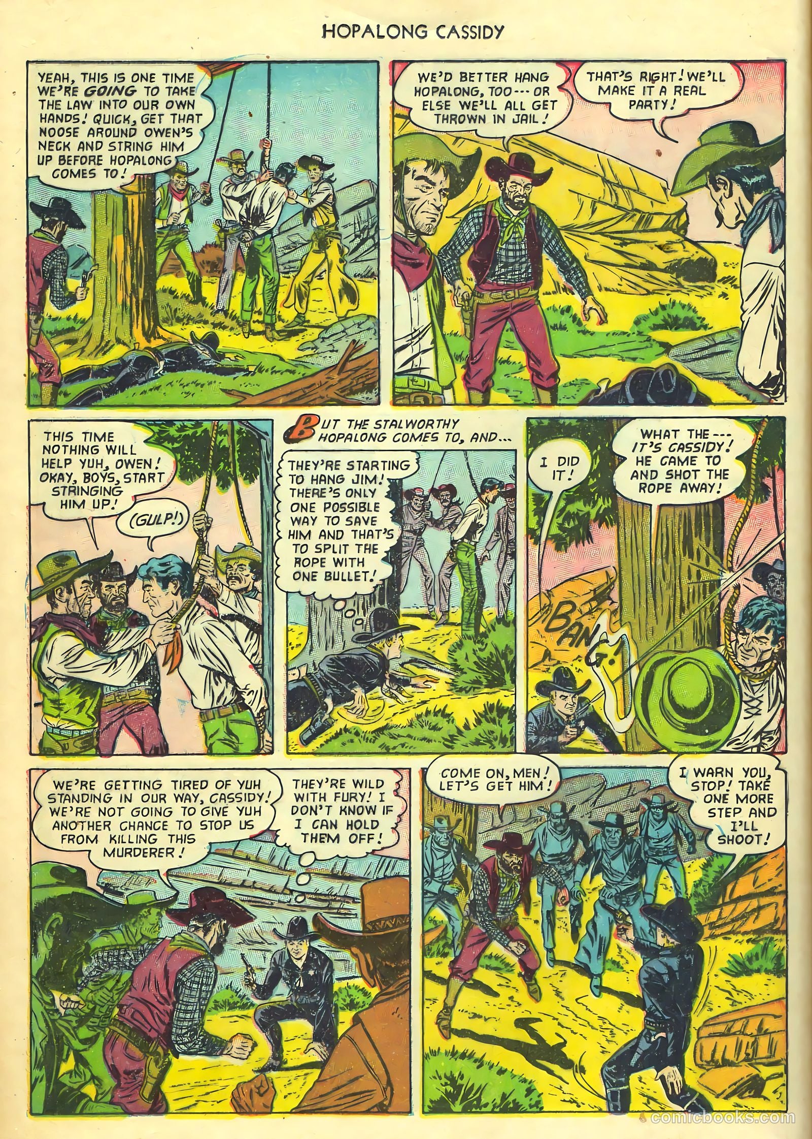 Hopalong Cassidy #77 (1953) — page 12 of 36