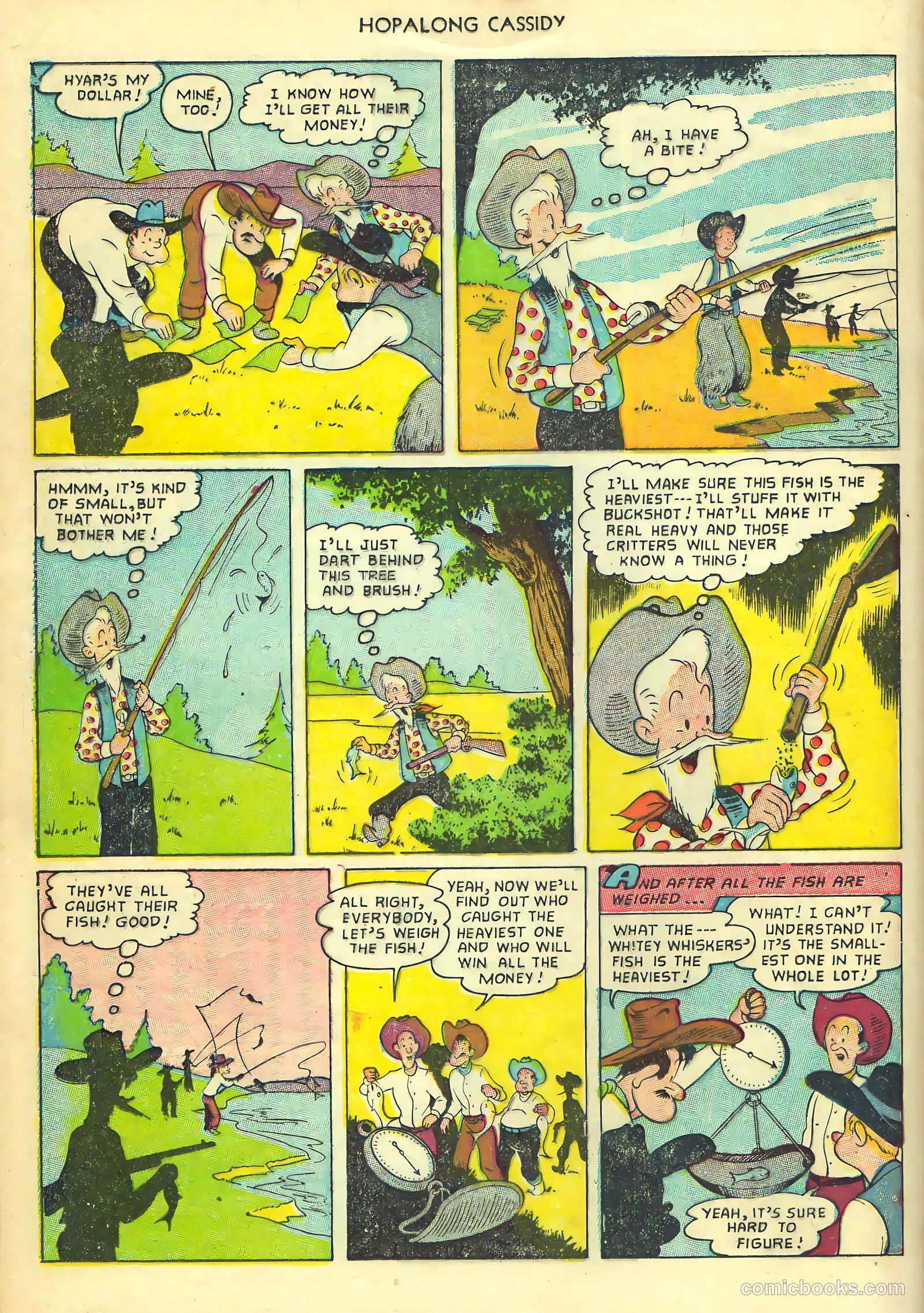Hopalong Cassidy #77 (1953) — page 16 of 36