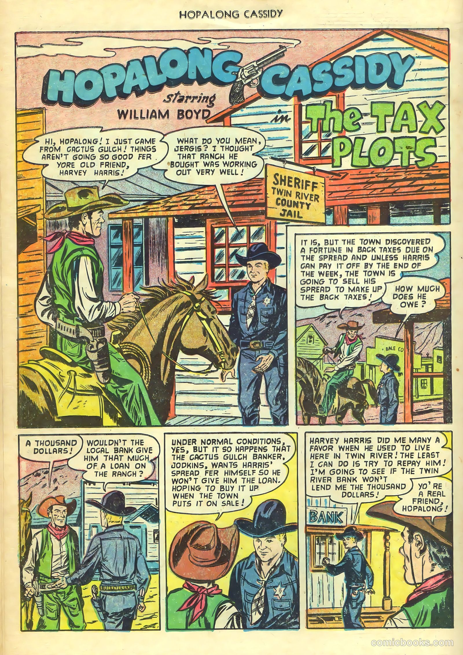 Hopalong Cassidy #77 (1953) — page 18 of 36