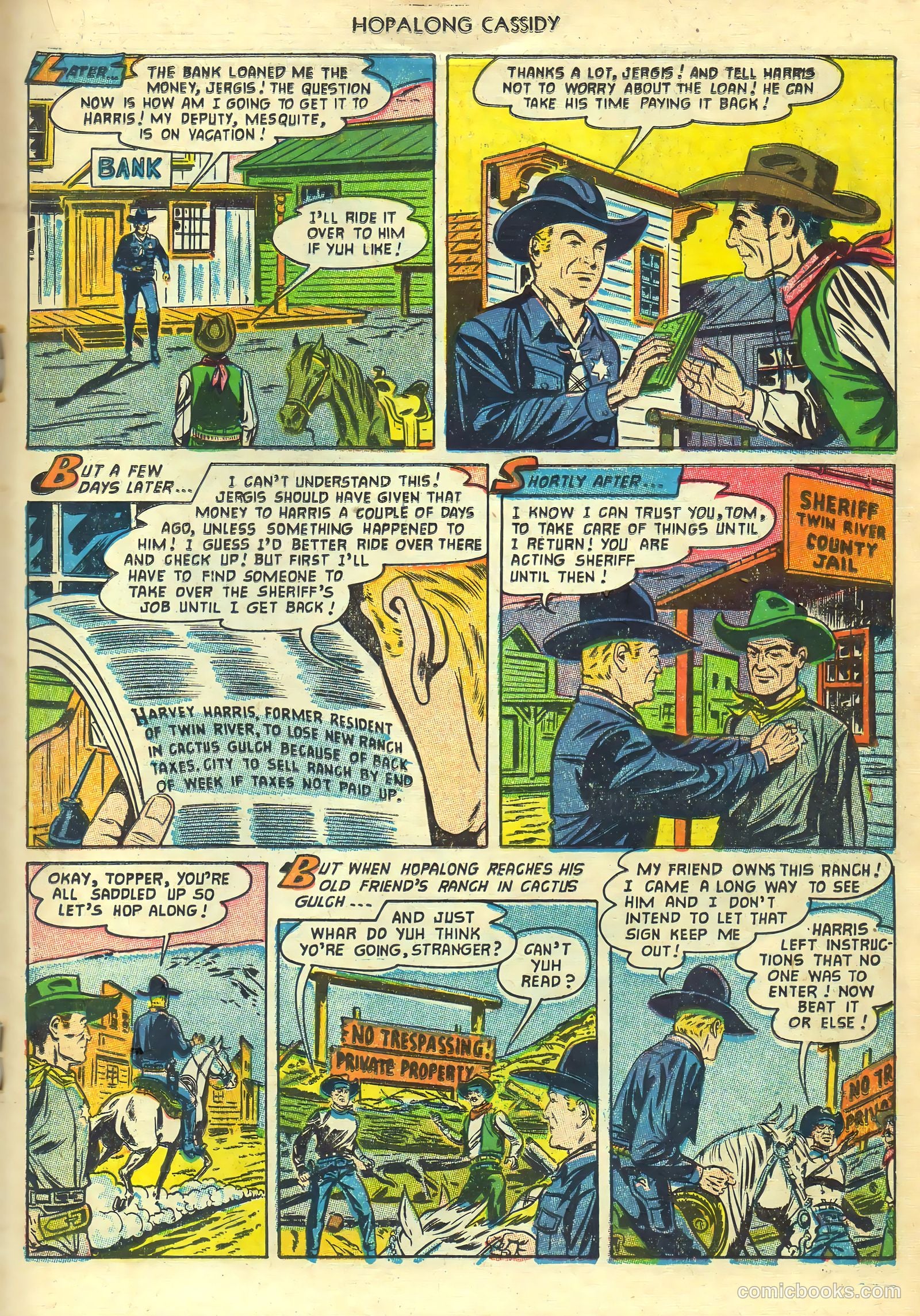 Hopalong Cassidy #77 (1953) — page 19 of 36
