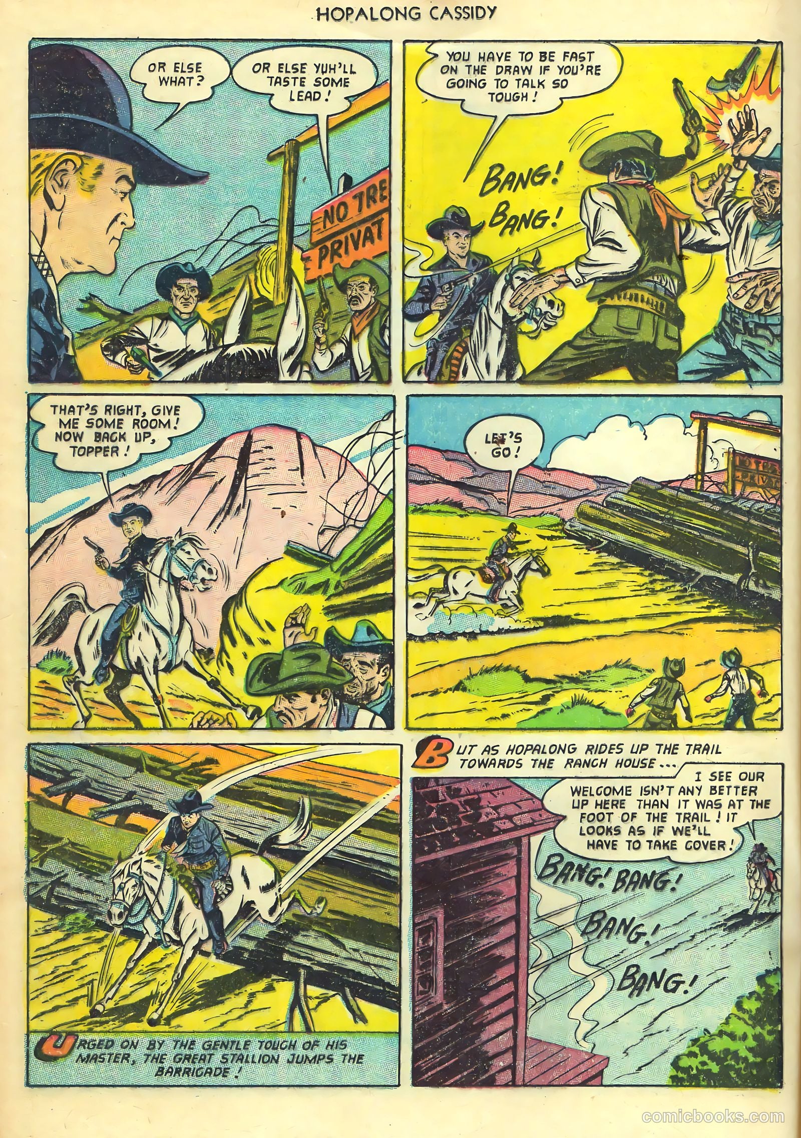 Hopalong Cassidy #77 (1953) — page 20 of 36