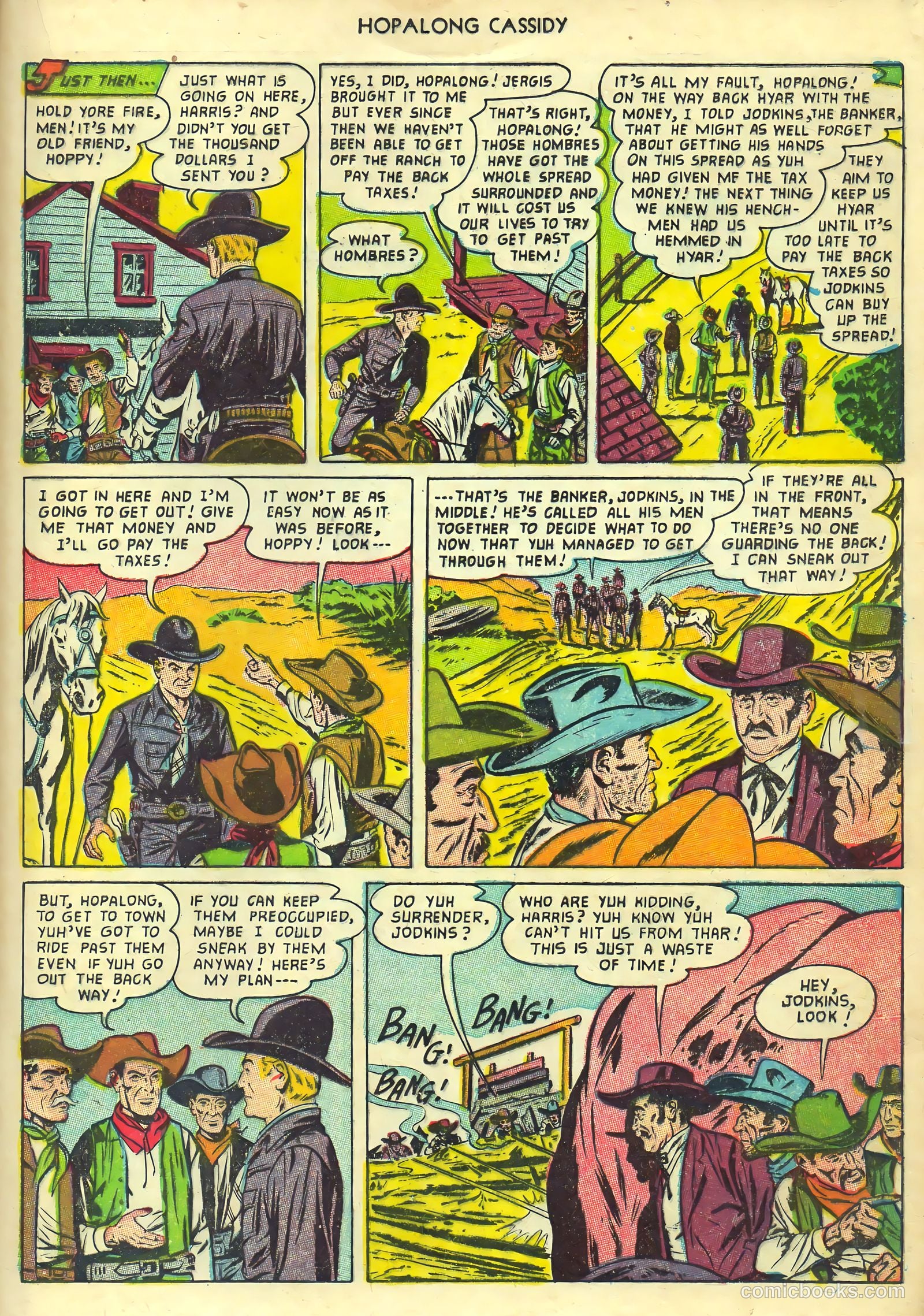 Hopalong Cassidy #77 (1953) — page 21 of 36