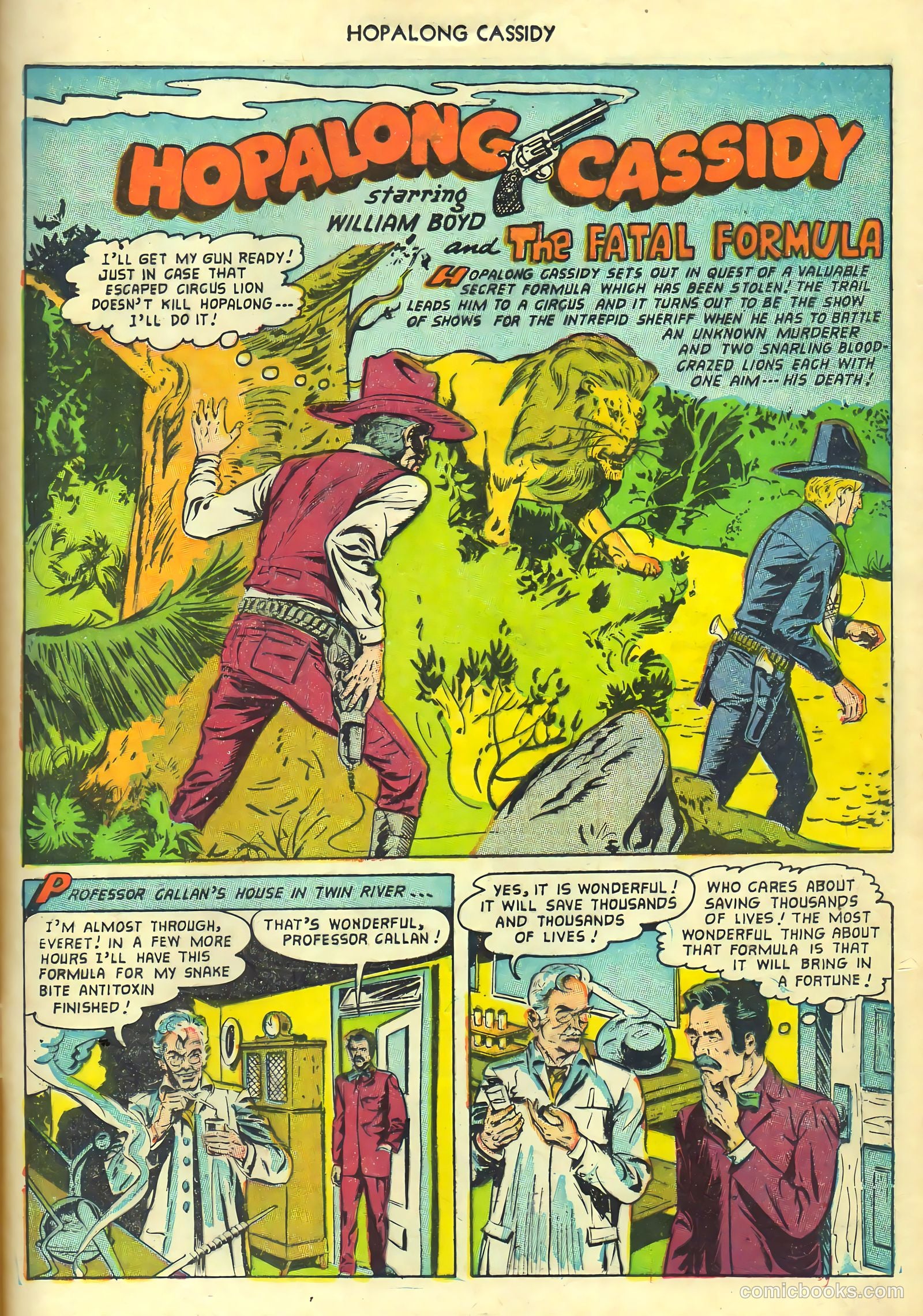 Hopalong Cassidy #77 (1953) — page 25 of 36