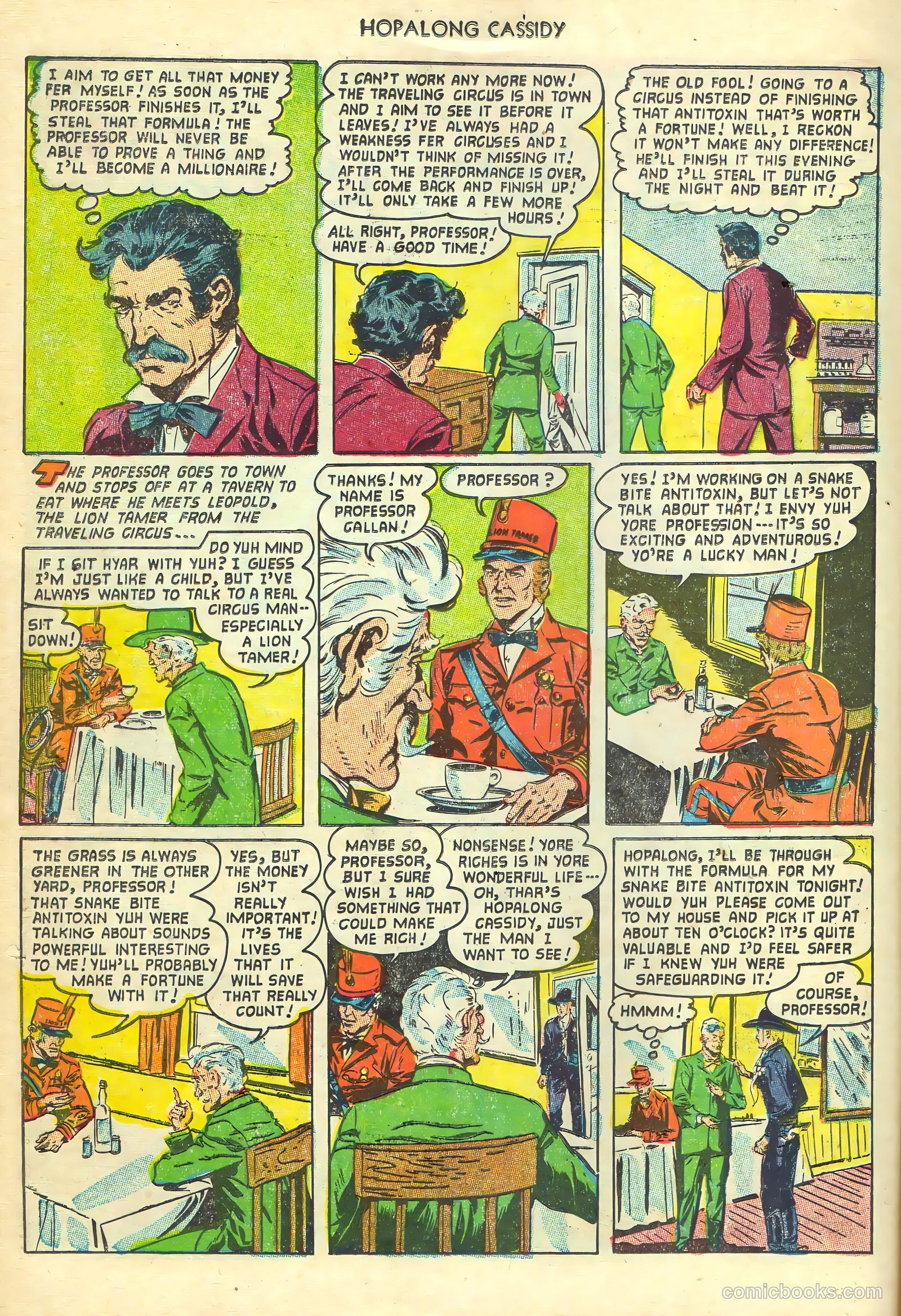 Hopalong Cassidy #77 (1953) — page 26 of 36