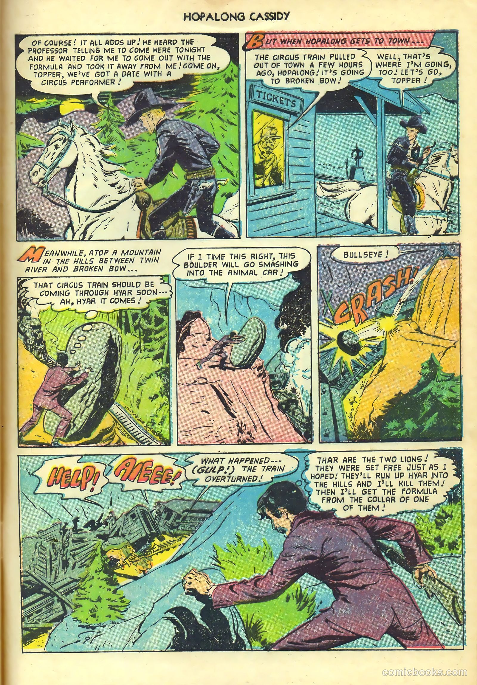 Hopalong Cassidy #77 (1953) — page 29 of 36