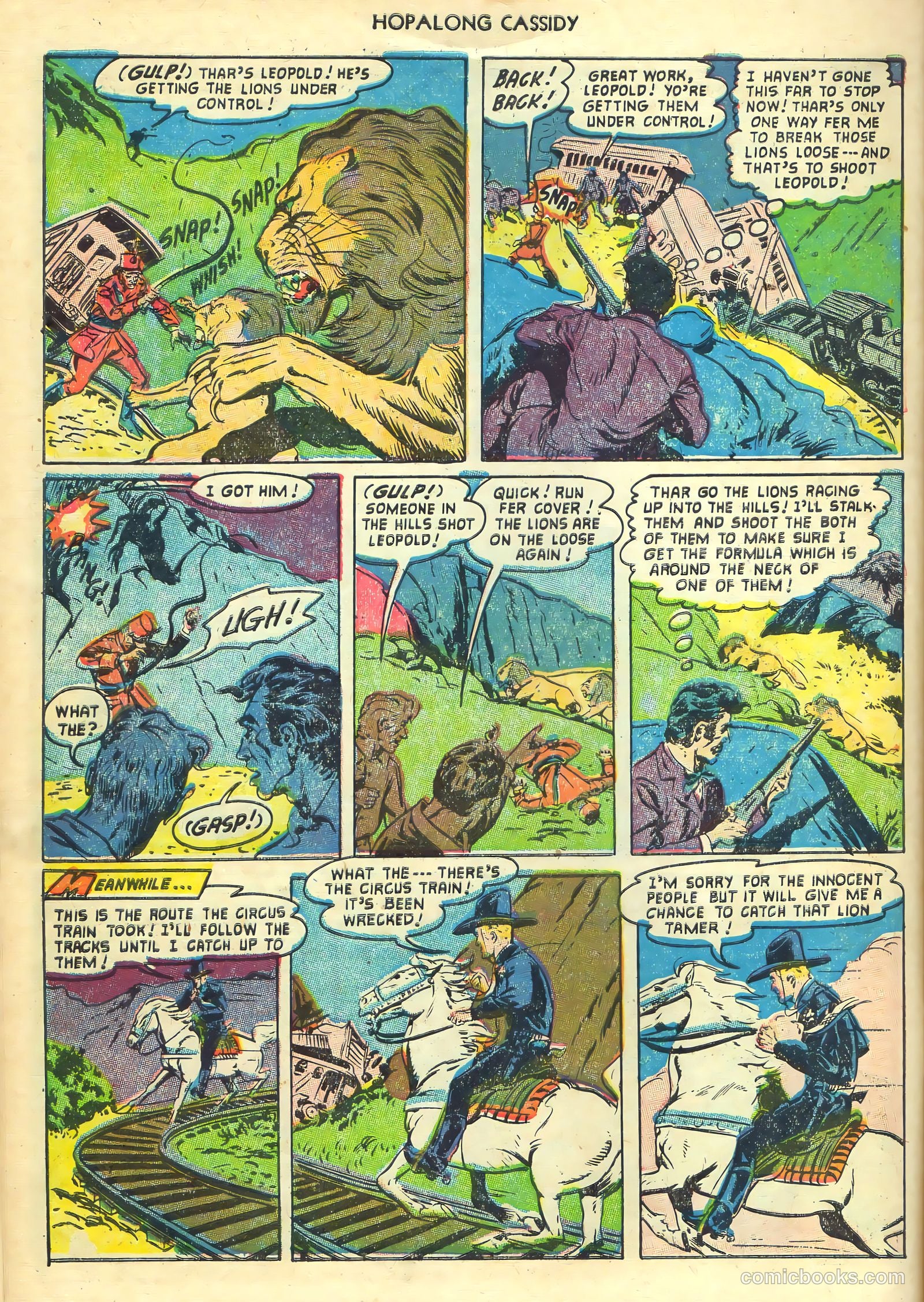 Hopalong Cassidy #77 (1953) — page 30 of 36