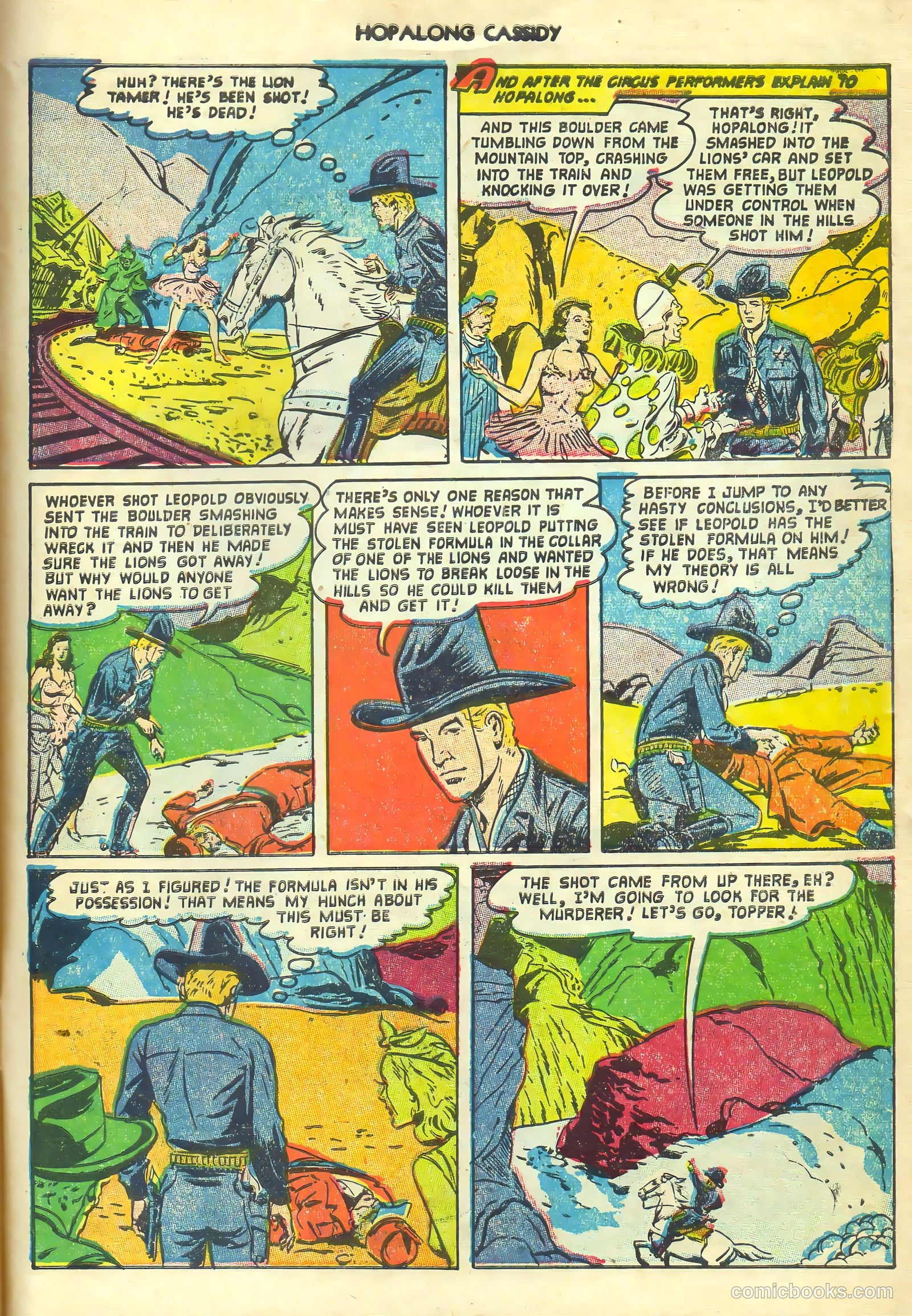 Hopalong Cassidy #77 (1953) — page 31 of 36