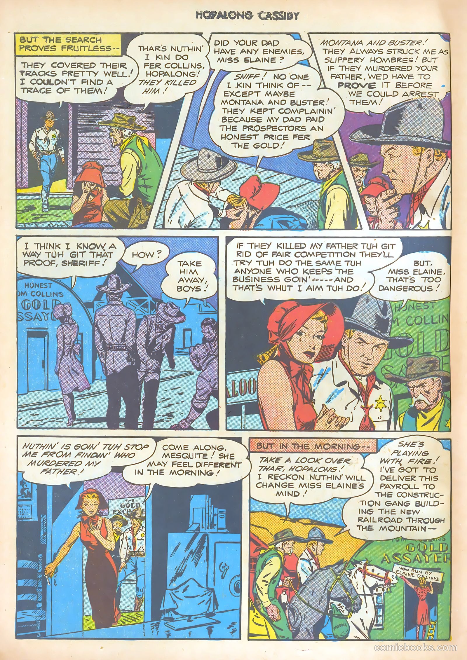 Hopalong Cassidy #8 (1947) — page 6 of 52
