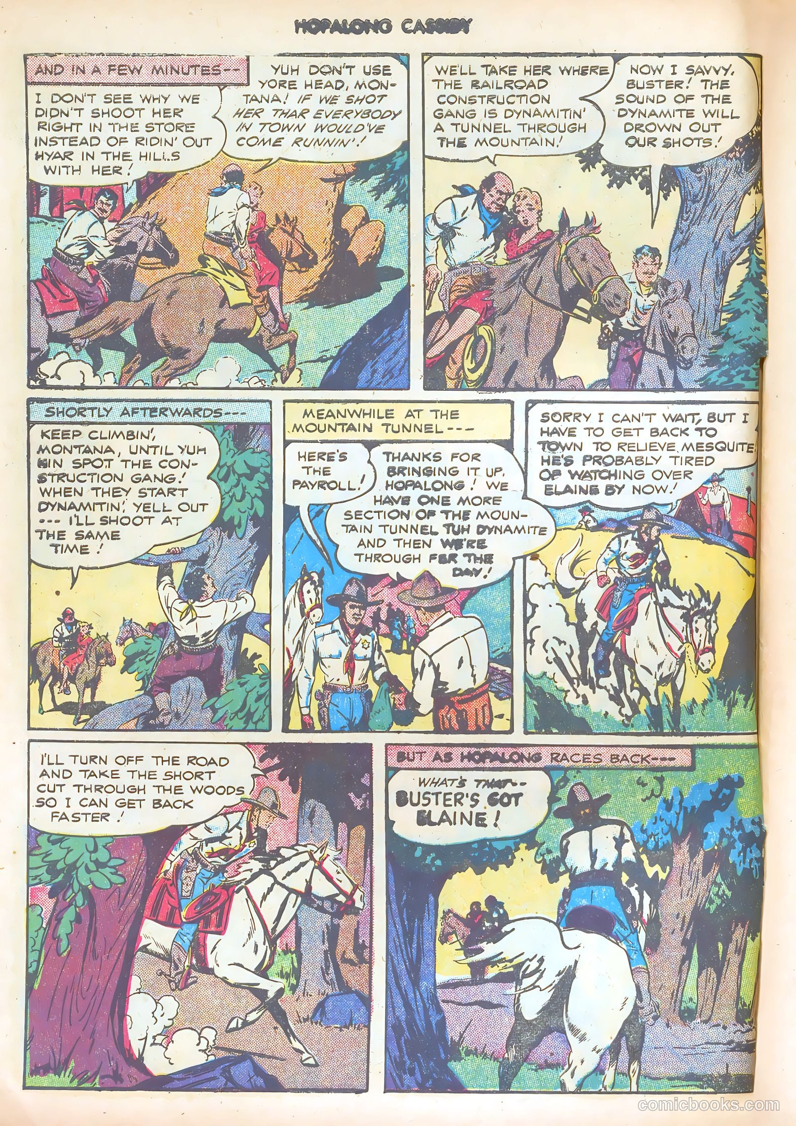 Hopalong Cassidy #8 (1947) — page 8 of 52