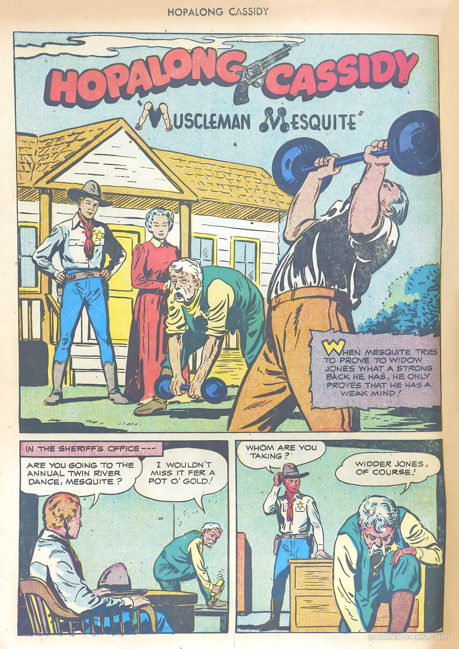 Hopalong Cassidy #8 (1947) — page 16 of 52
