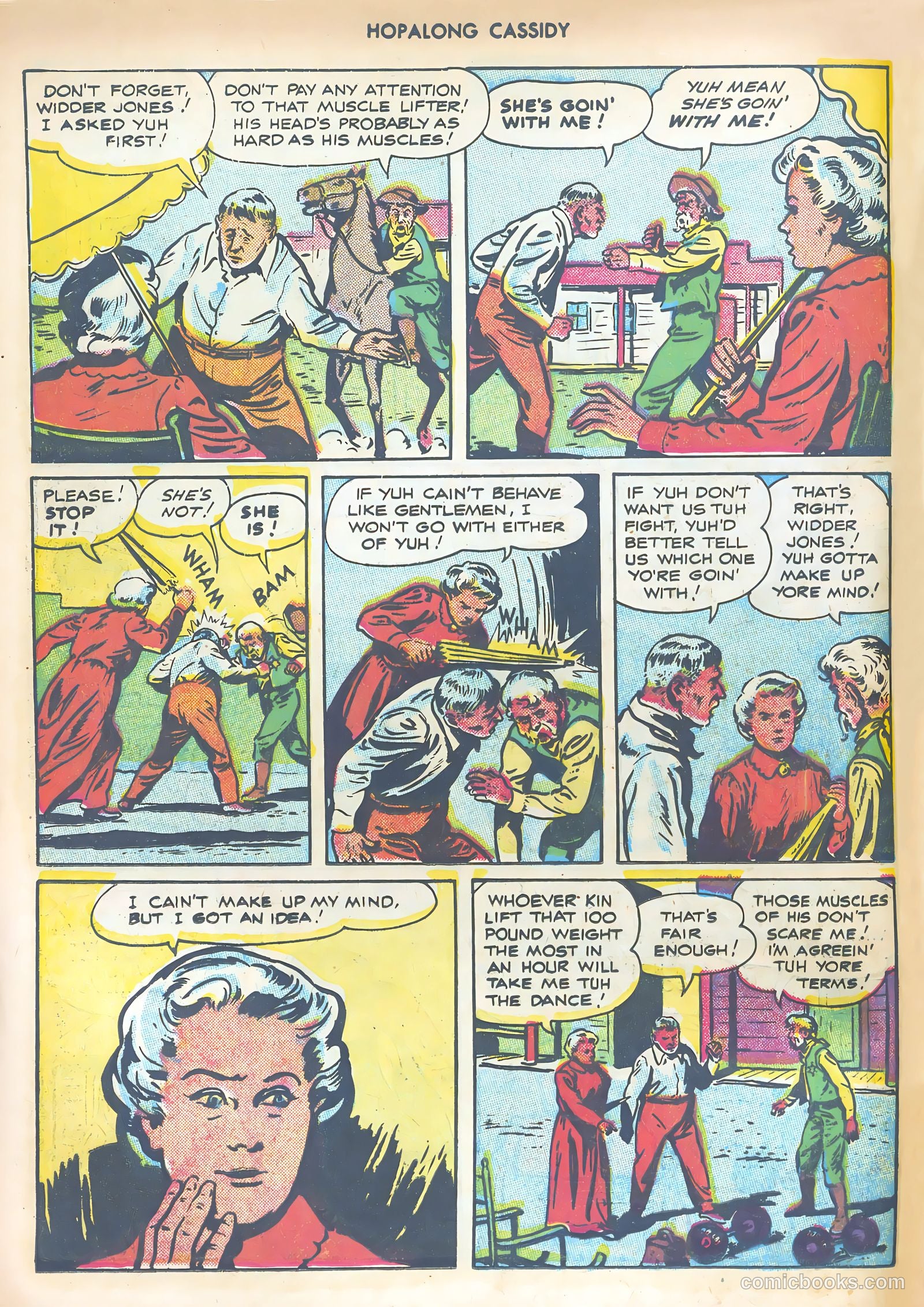 Hopalong Cassidy #8 (1947) — page 18 of 52