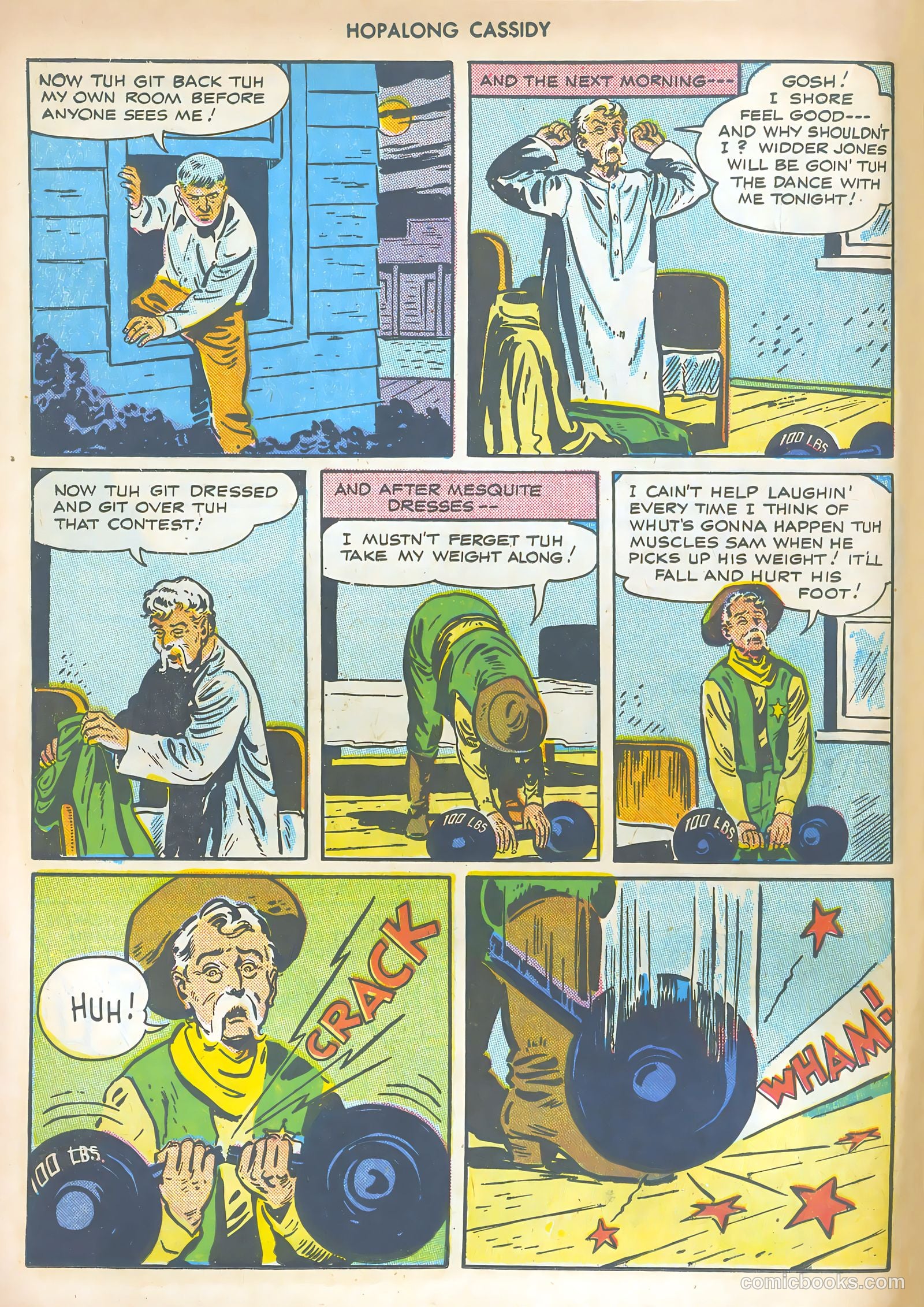 Hopalong Cassidy #8 (1947) — page 20 of 52