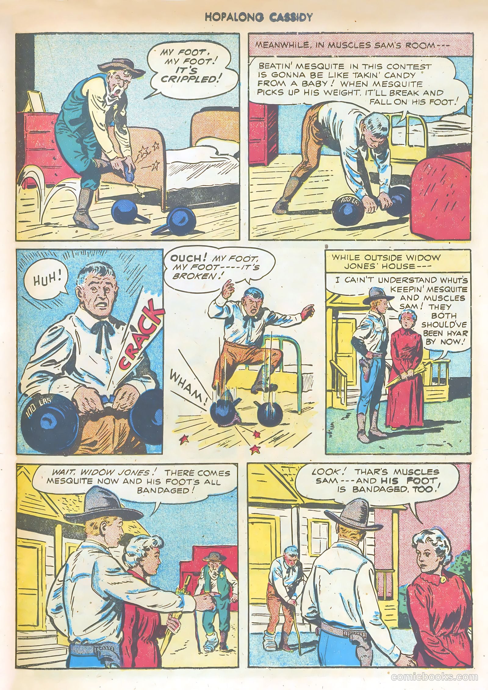 Hopalong Cassidy #8 (1947) — page 21 of 52