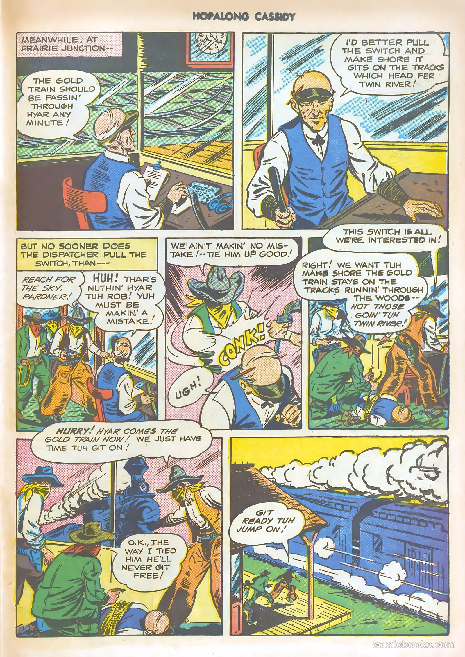 Hopalong Cassidy #8 (1947) — page 27 of 52
