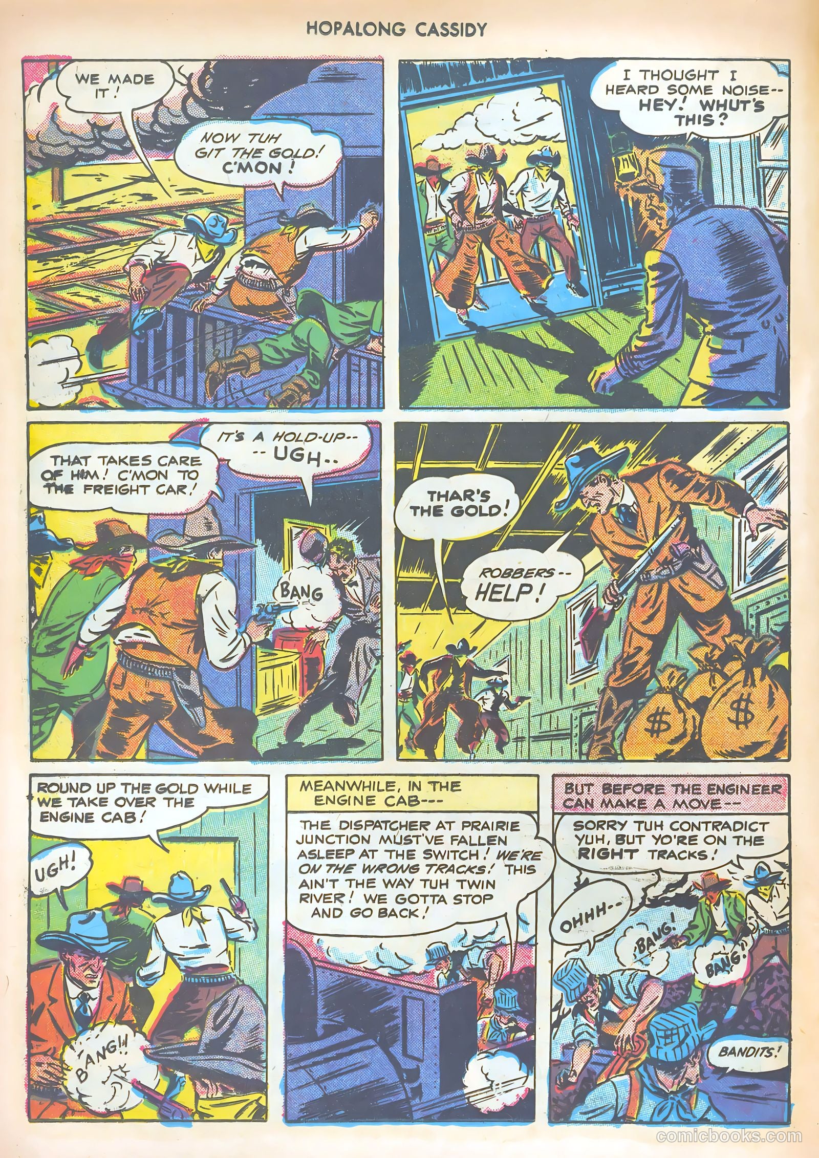 Hopalong Cassidy #8 (1947) — page 28 of 52
