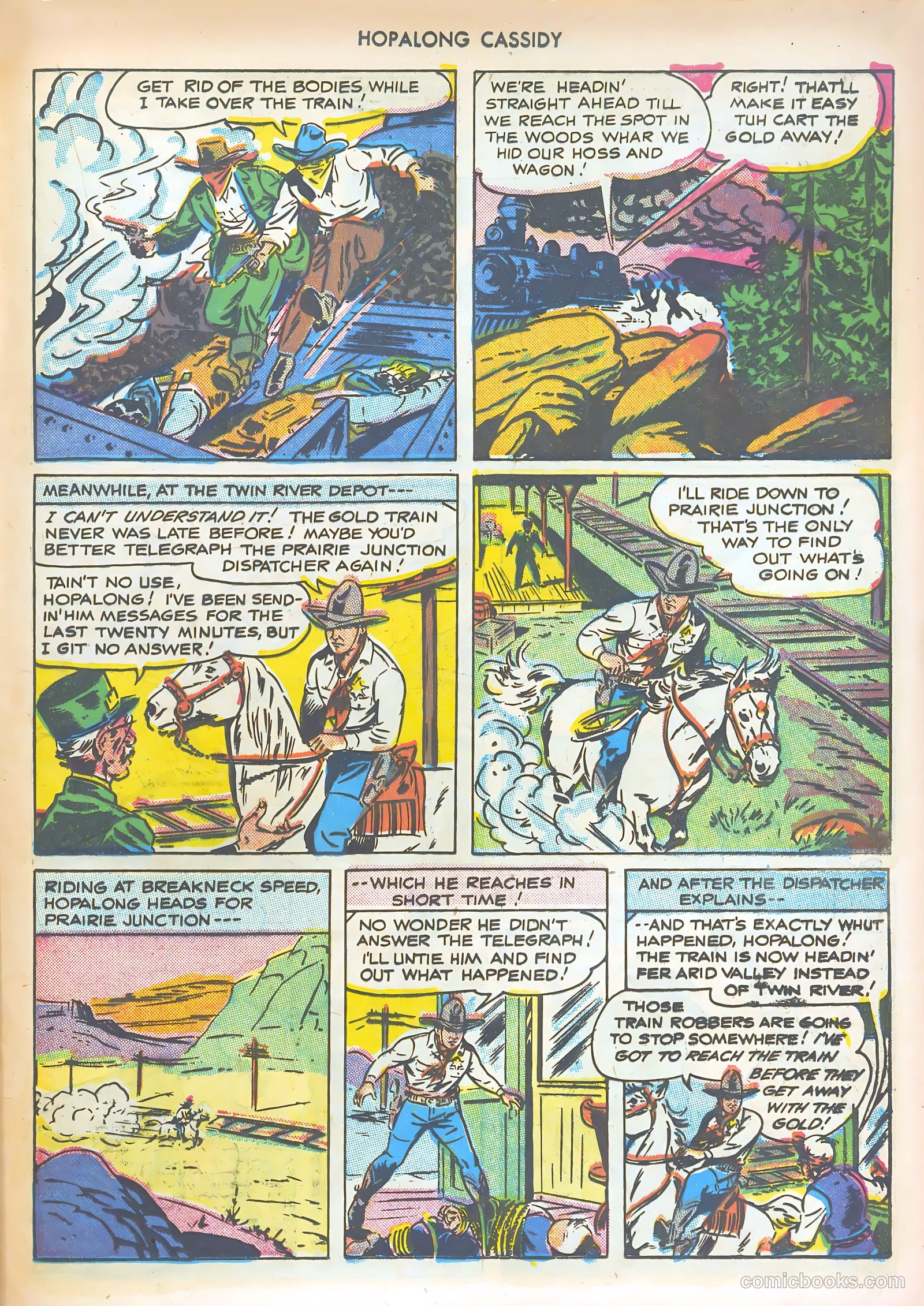 Hopalong Cassidy #8 (1947) — page 29 of 52