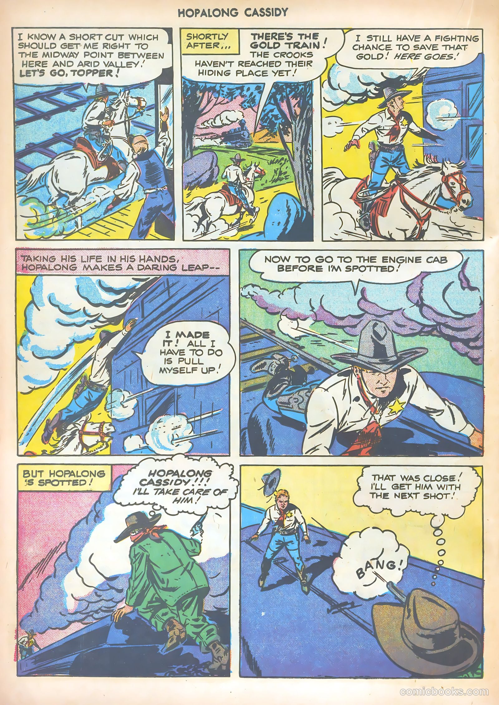 Hopalong Cassidy #8 (1947) — page 30 of 52