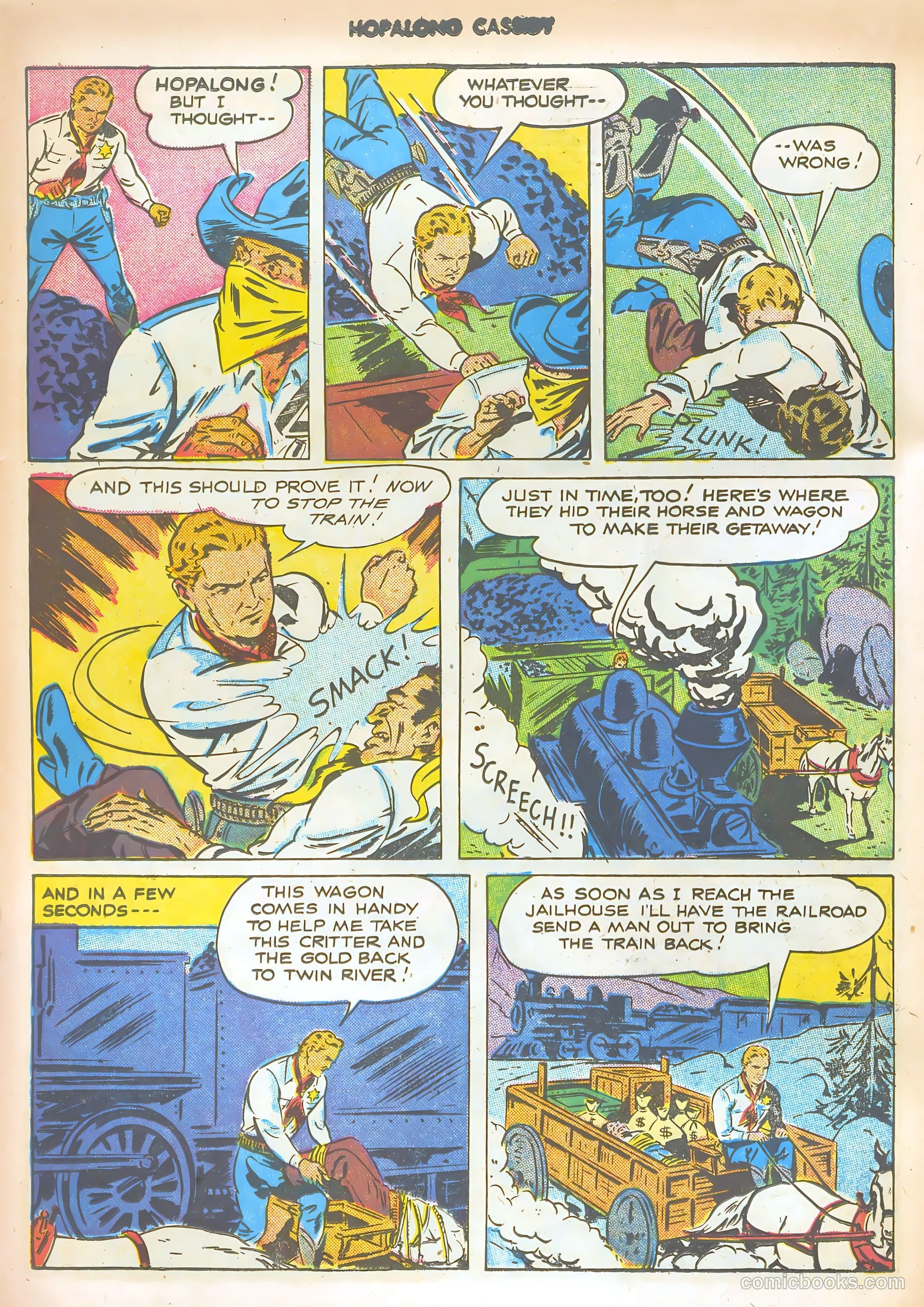 Hopalong Cassidy #8 (1947) — page 32 of 52