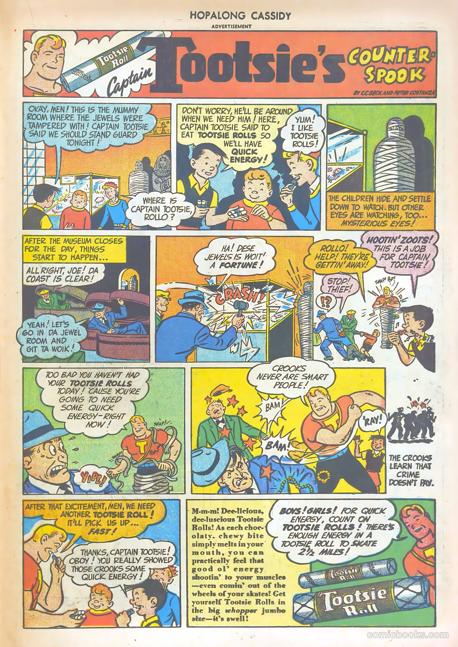 Hopalong Cassidy #8 (1947) — page 33 of 52