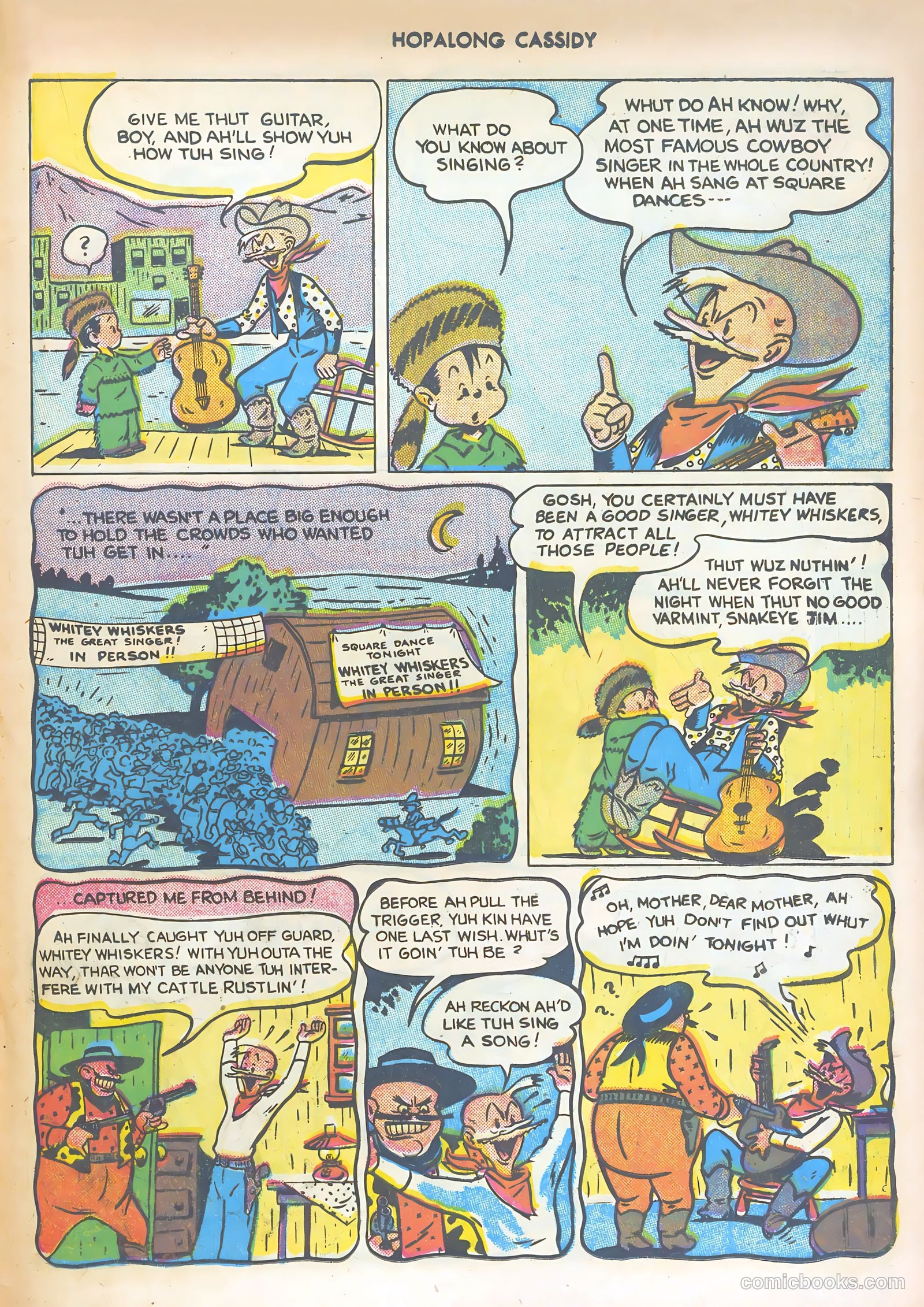 Hopalong Cassidy #8 (1947) — page 35 of 52