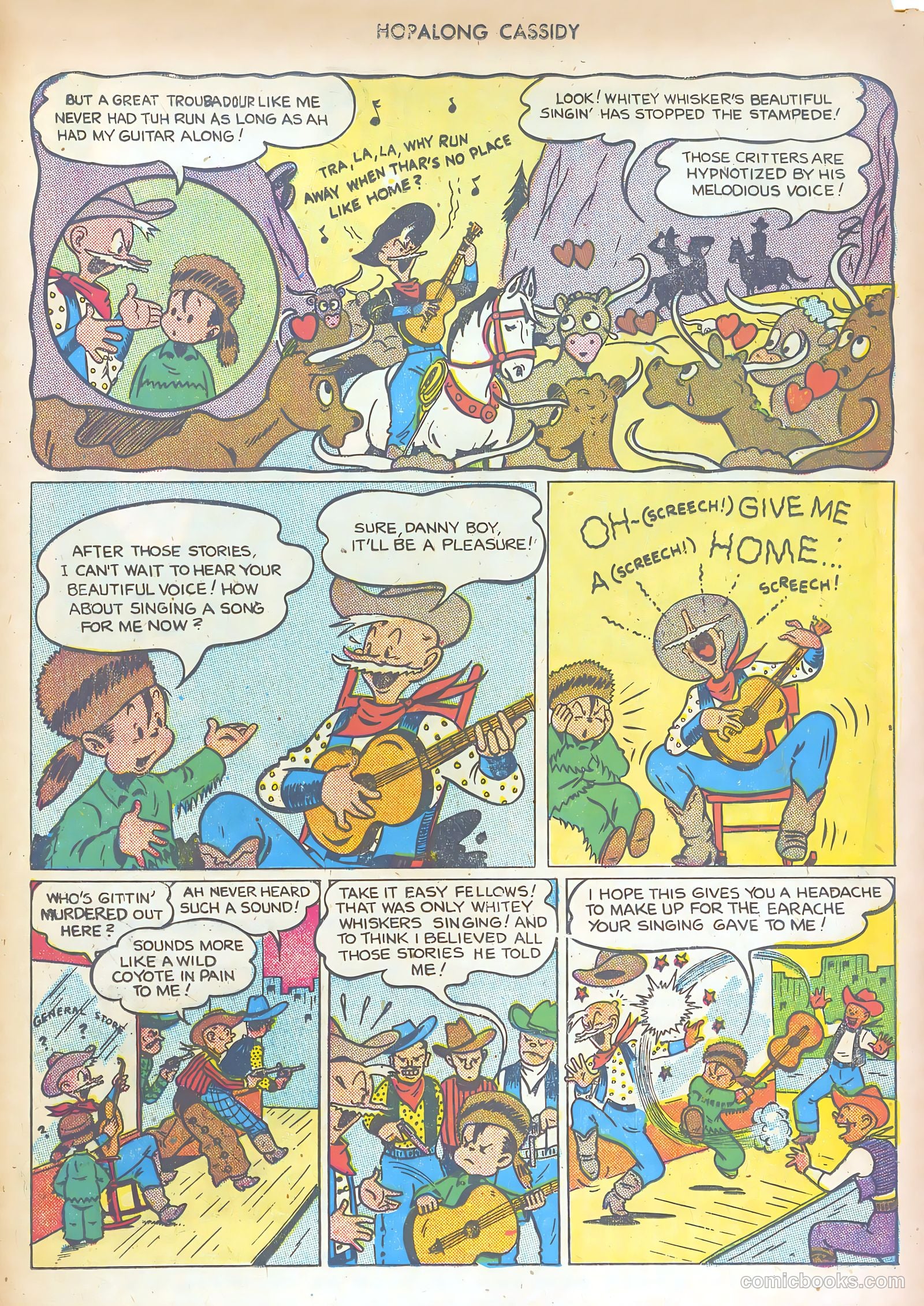 Hopalong Cassidy #8 (1947) — page 37 of 52